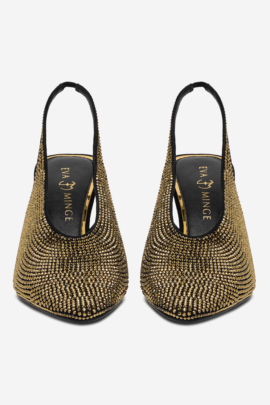 EVA MINGE - Czółenka skórzane - 5906751804858