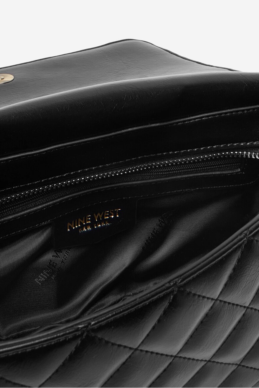 Дамска чанта NINE WEST ЧЕРЕН - 5906751396711