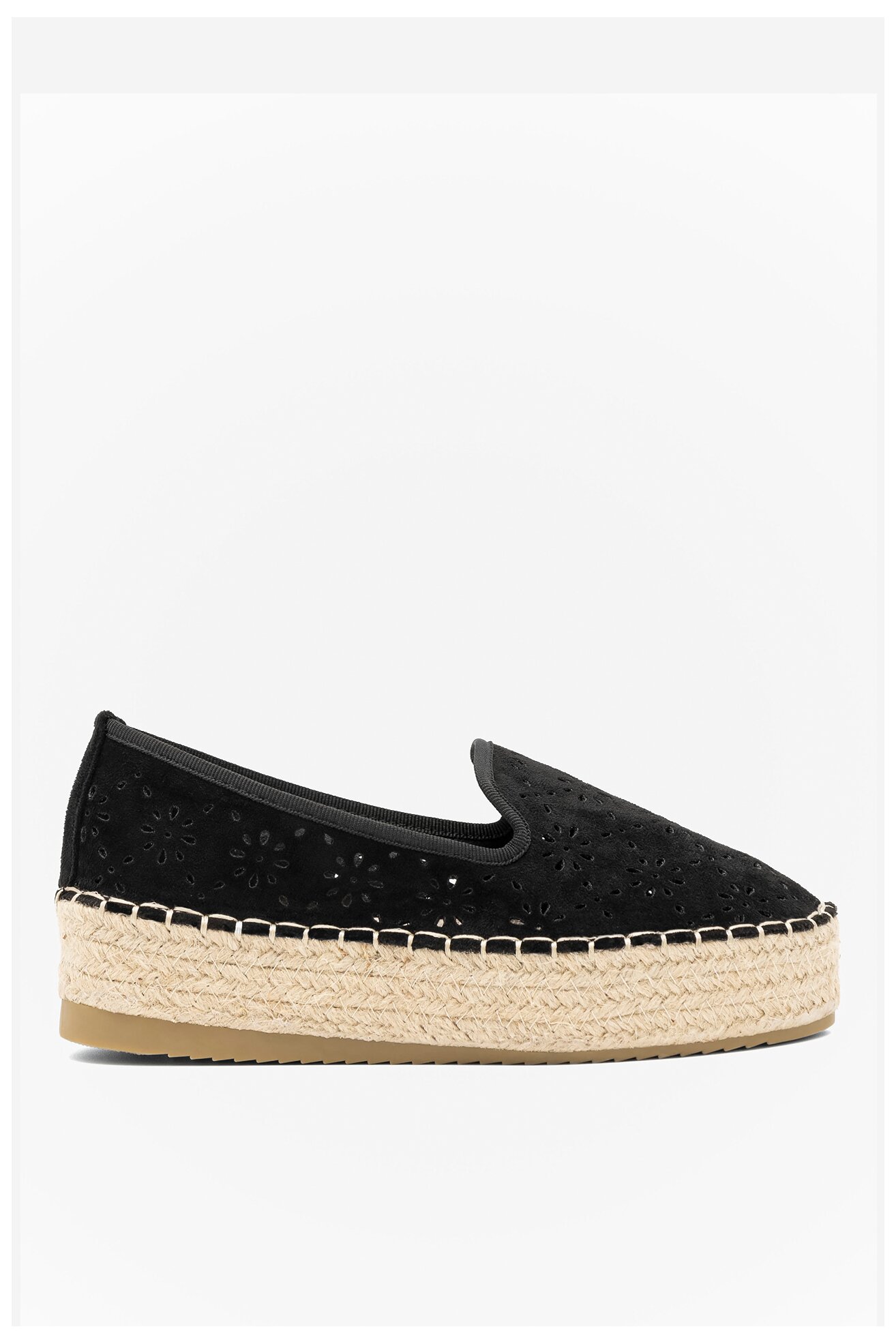 Espadrile DeeZee WSS20459-01 CRNA