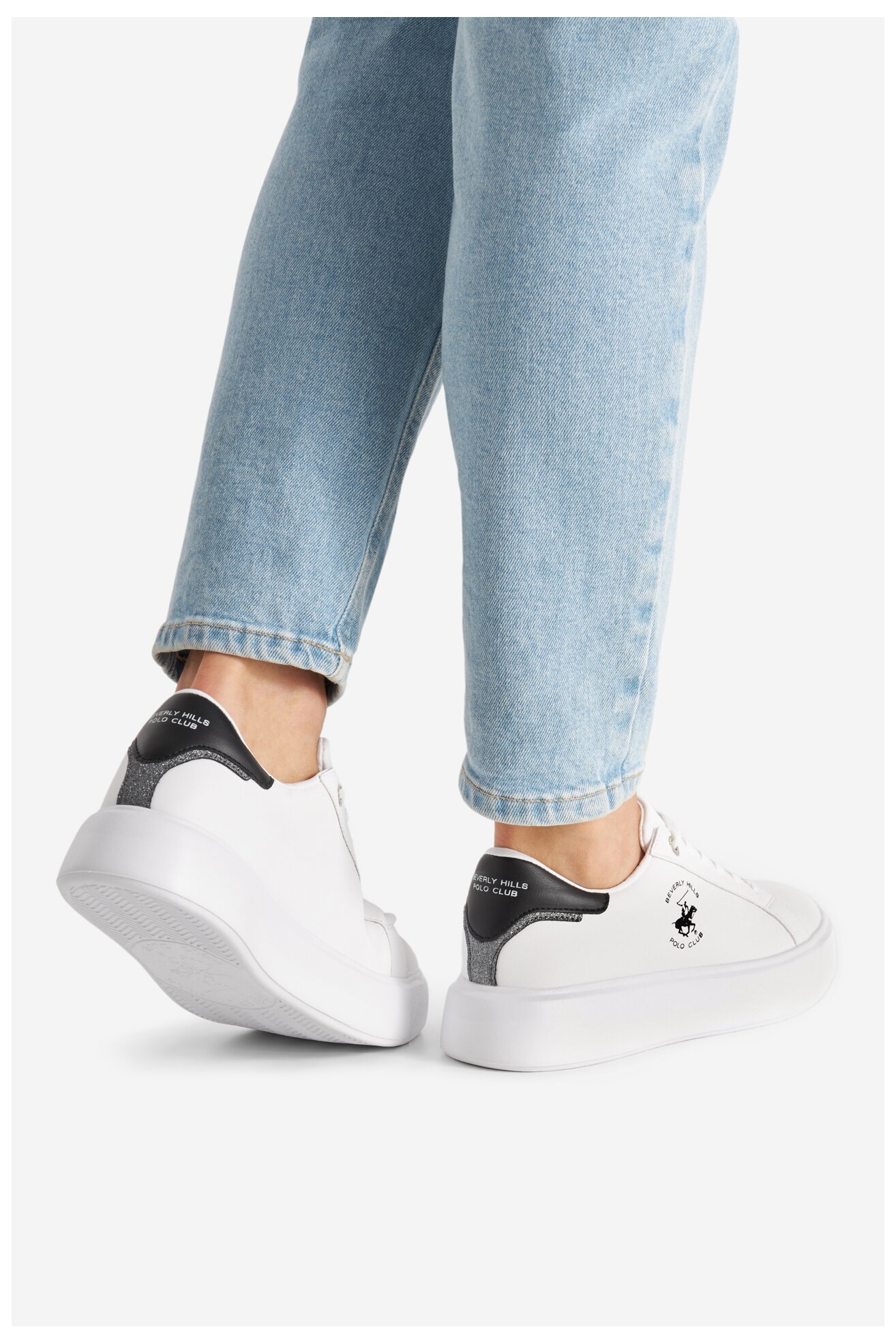 Obuwie sportowe Beverly Hills Polo Club V12-712 Biały