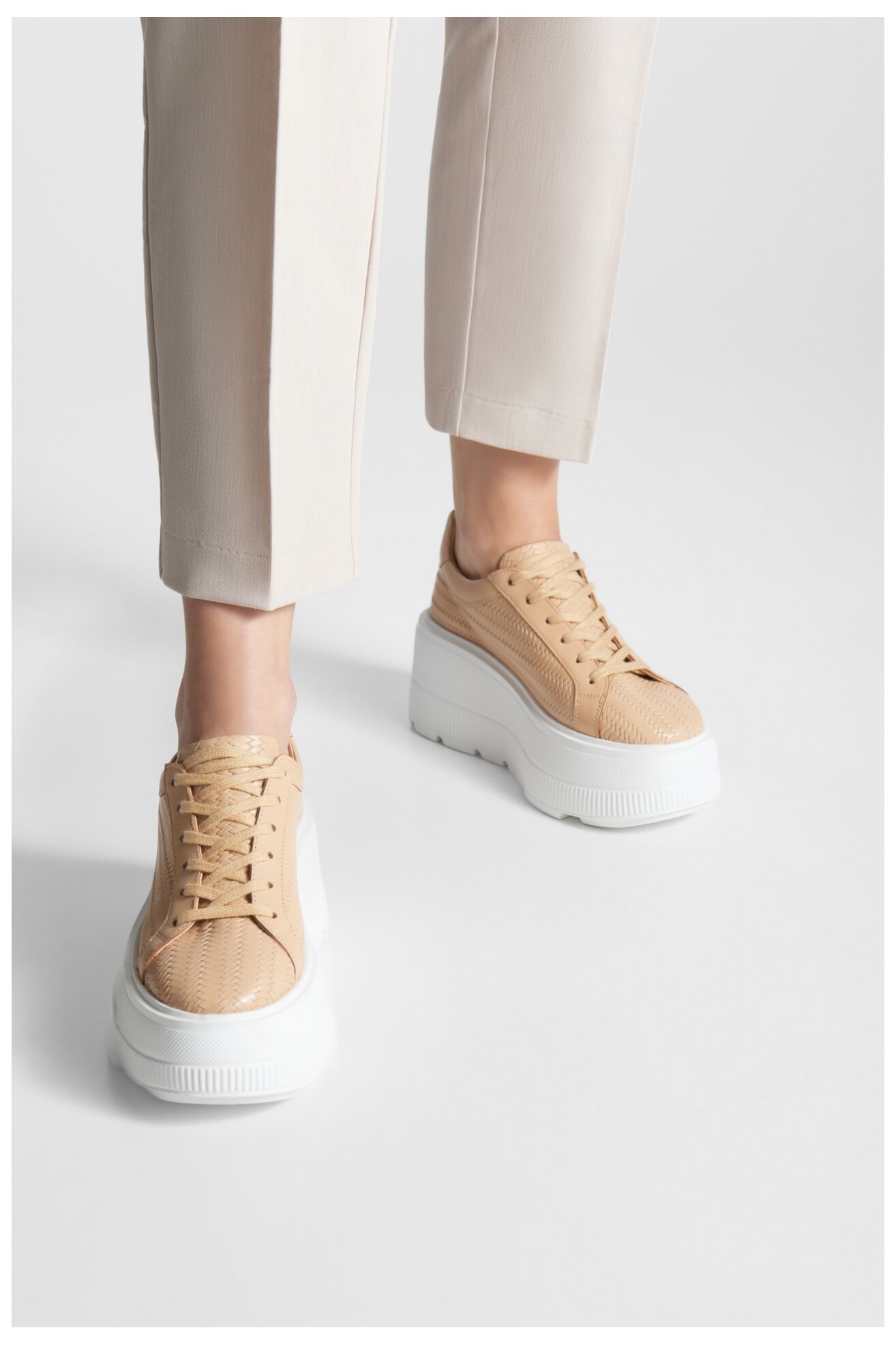 Сникърси Badura CASI-01W1-004 БЕЖОВ