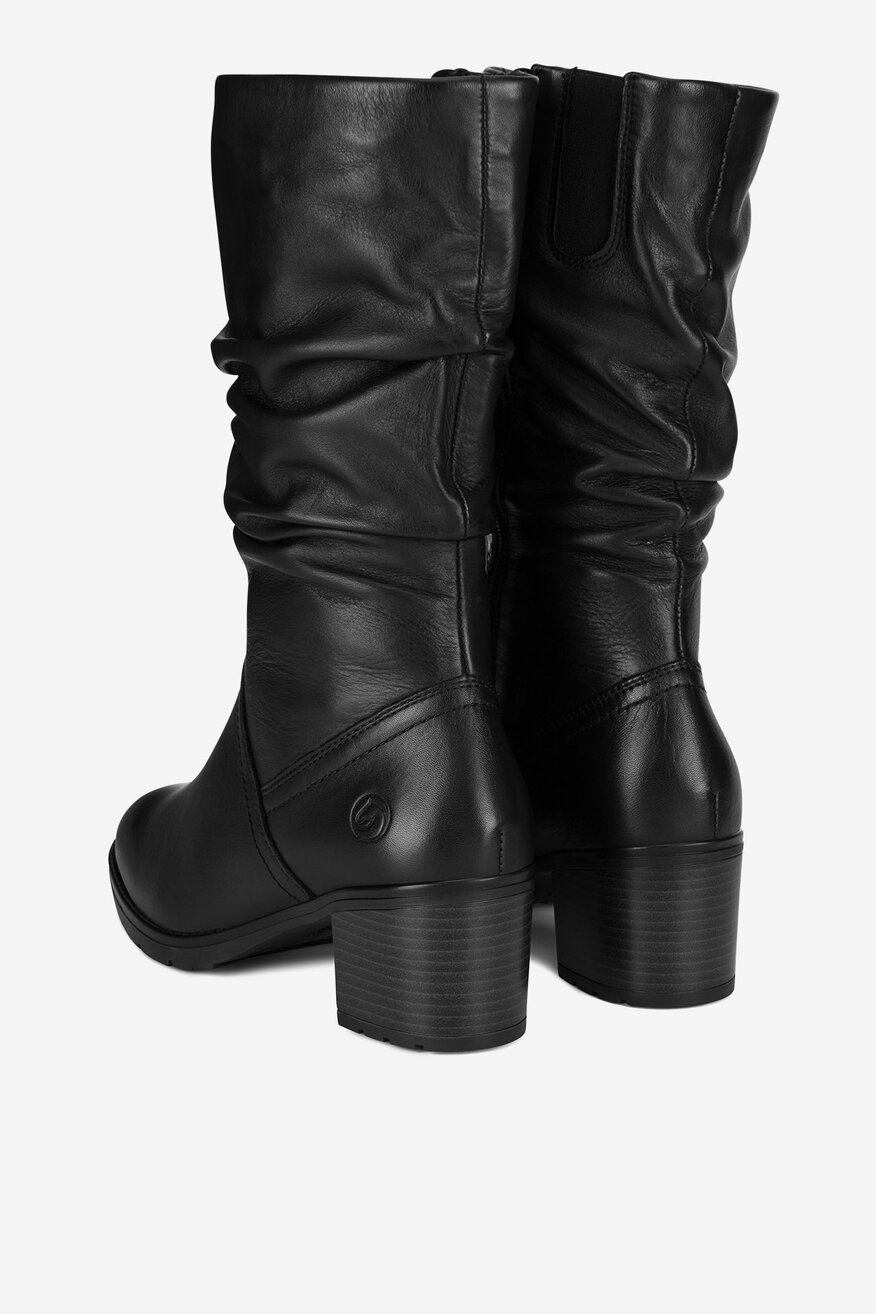 
                Remonte - Kozaki skórzane ocieplane - 2230068914348