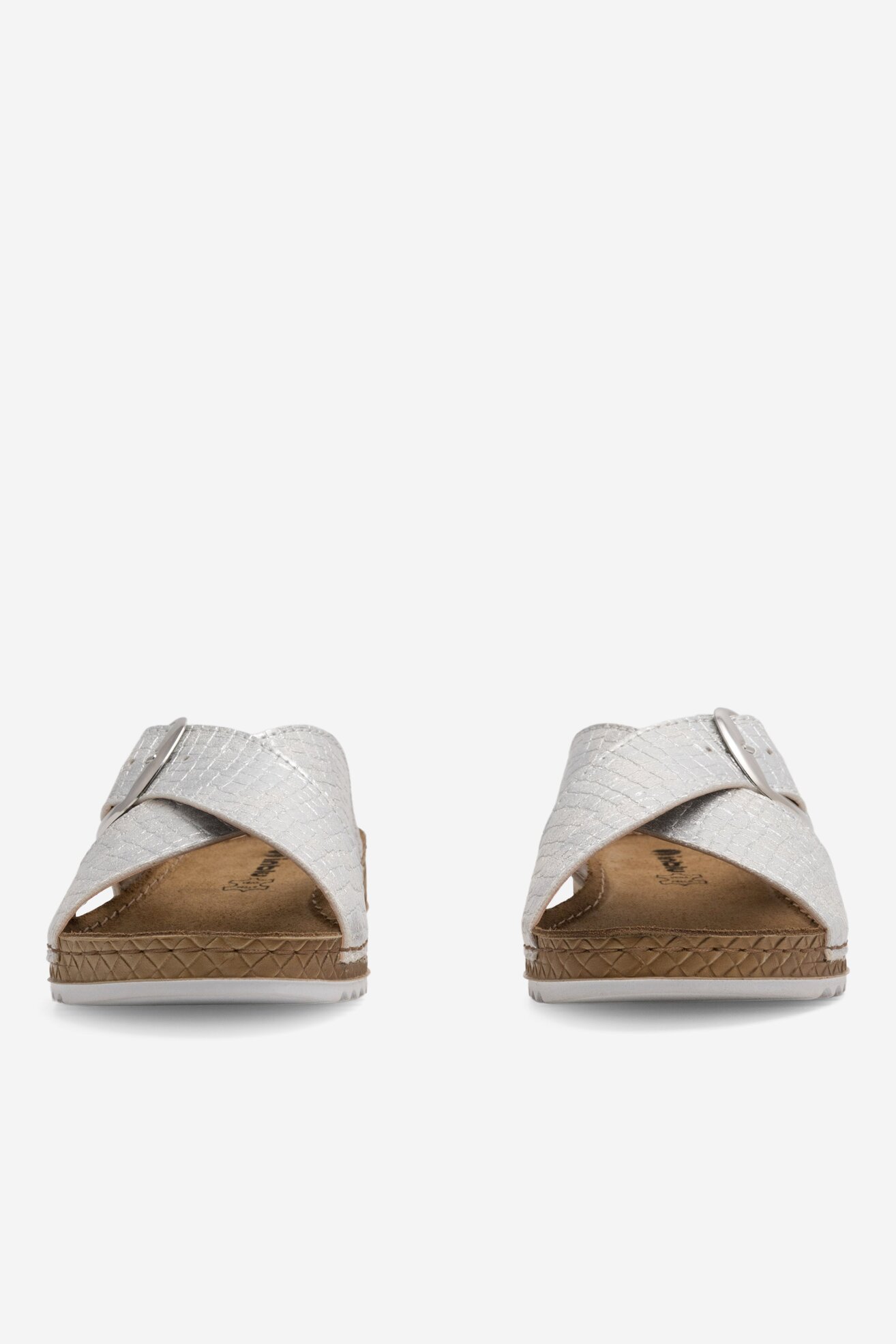 Klapki Inblu VO50B501 Srebrny