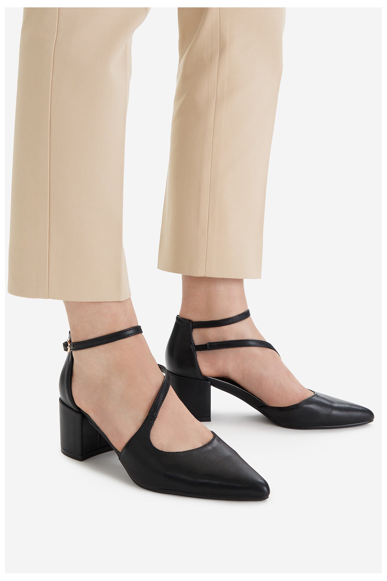 Czółenka Jenny CEO-PF484 01 Czarny