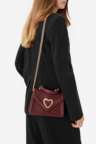 Сумка З Ремінцем EVA MINGE EO-ALYSSA-KY162 БОРДОВИЙ