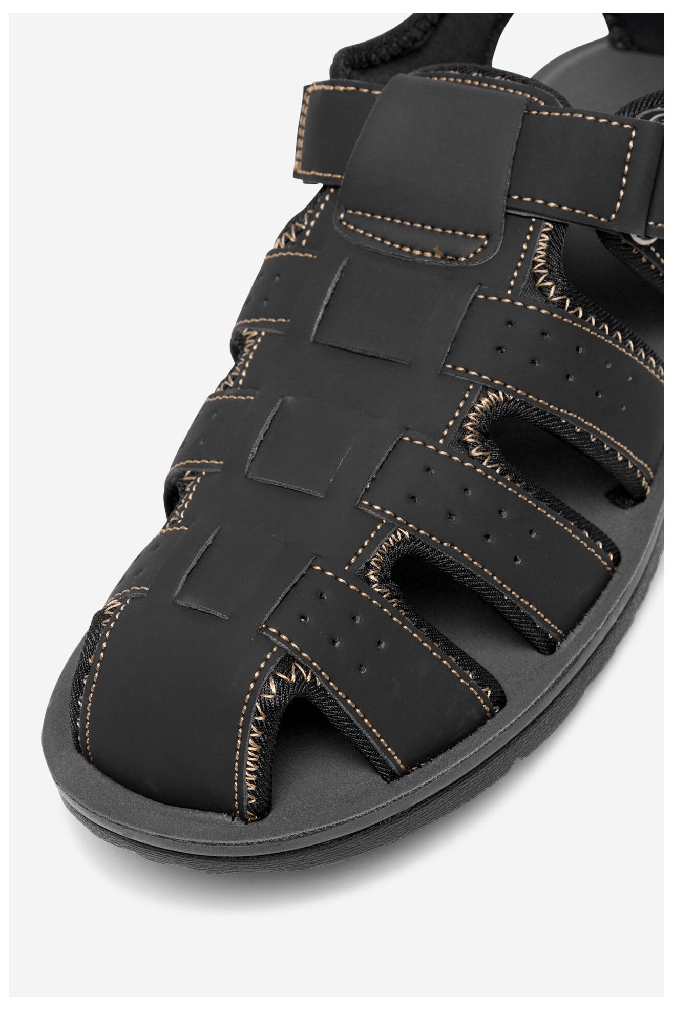 Sandale Lanetti MSS20504-01 CRNA