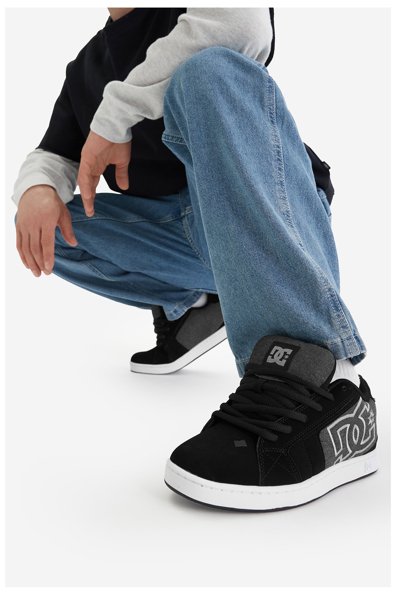 Кросівки спортивні DC Shoes EO-NET DC01774006 ЧОРНИЙ