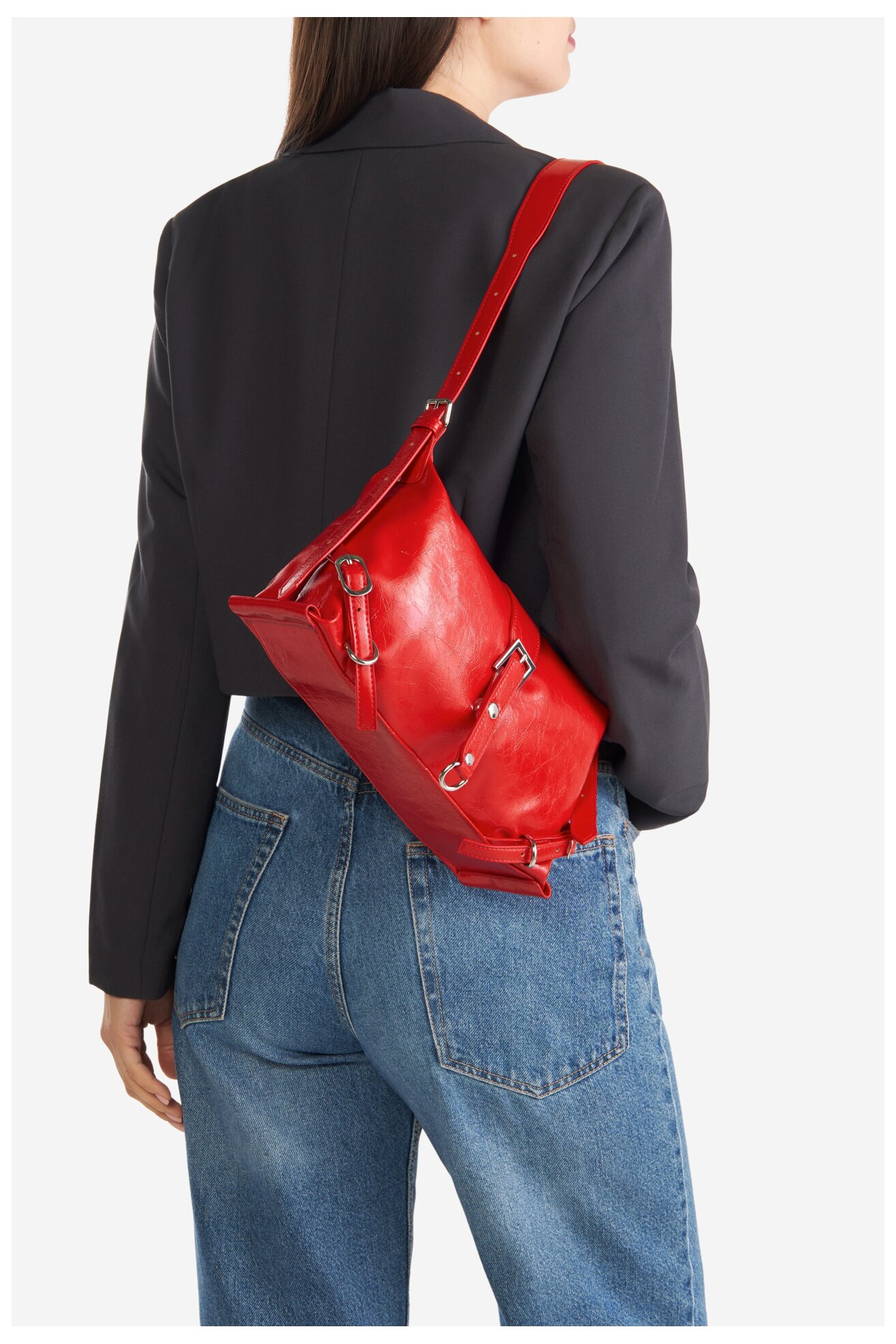 Kézitáska Jenny JNY-S-002-07 PIROS