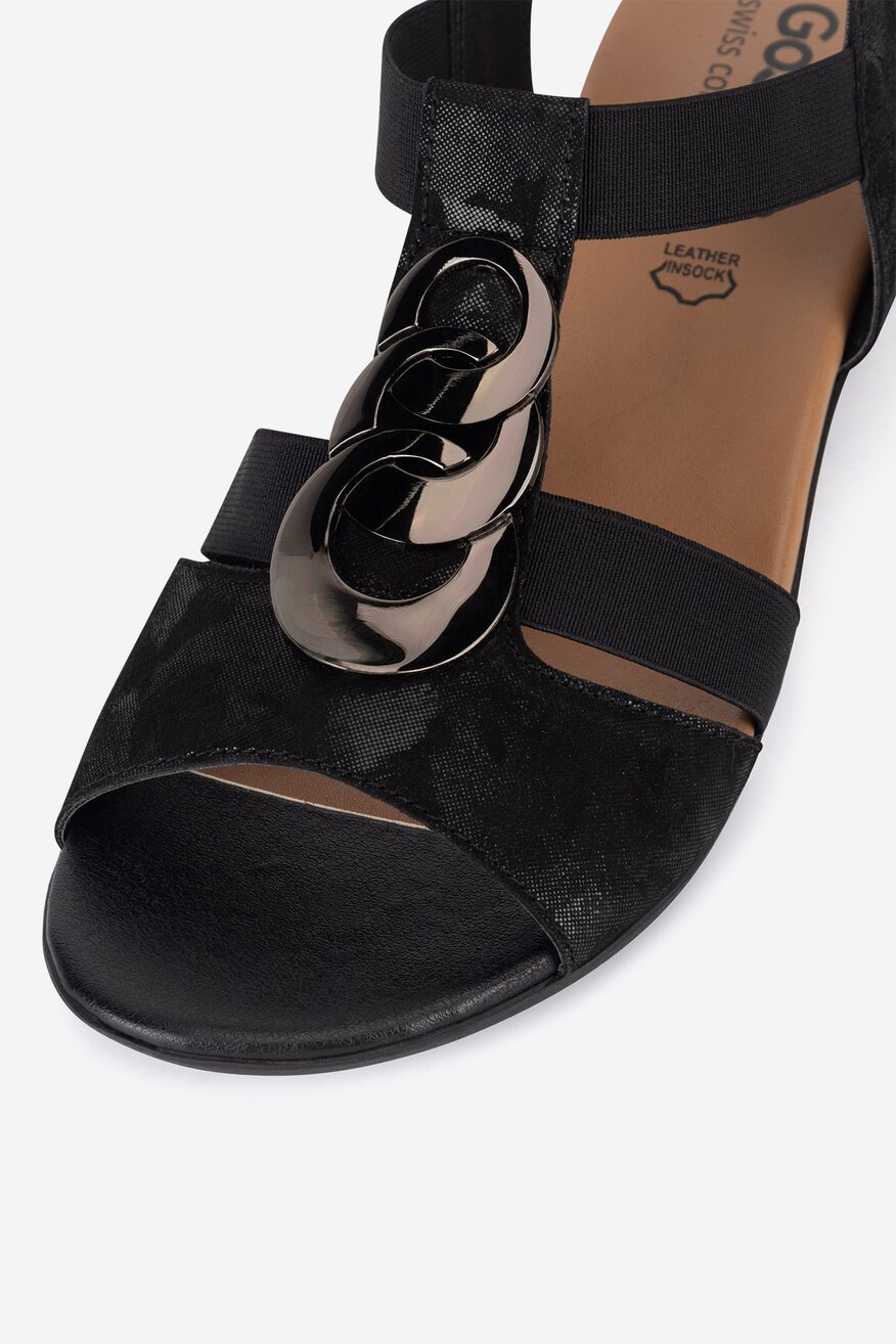 Szandál Go Soft FEKETE - 5905588702504