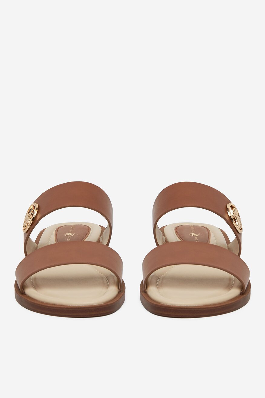 Șlapi Beverly Hills Polo Club CREM - 5906751054635