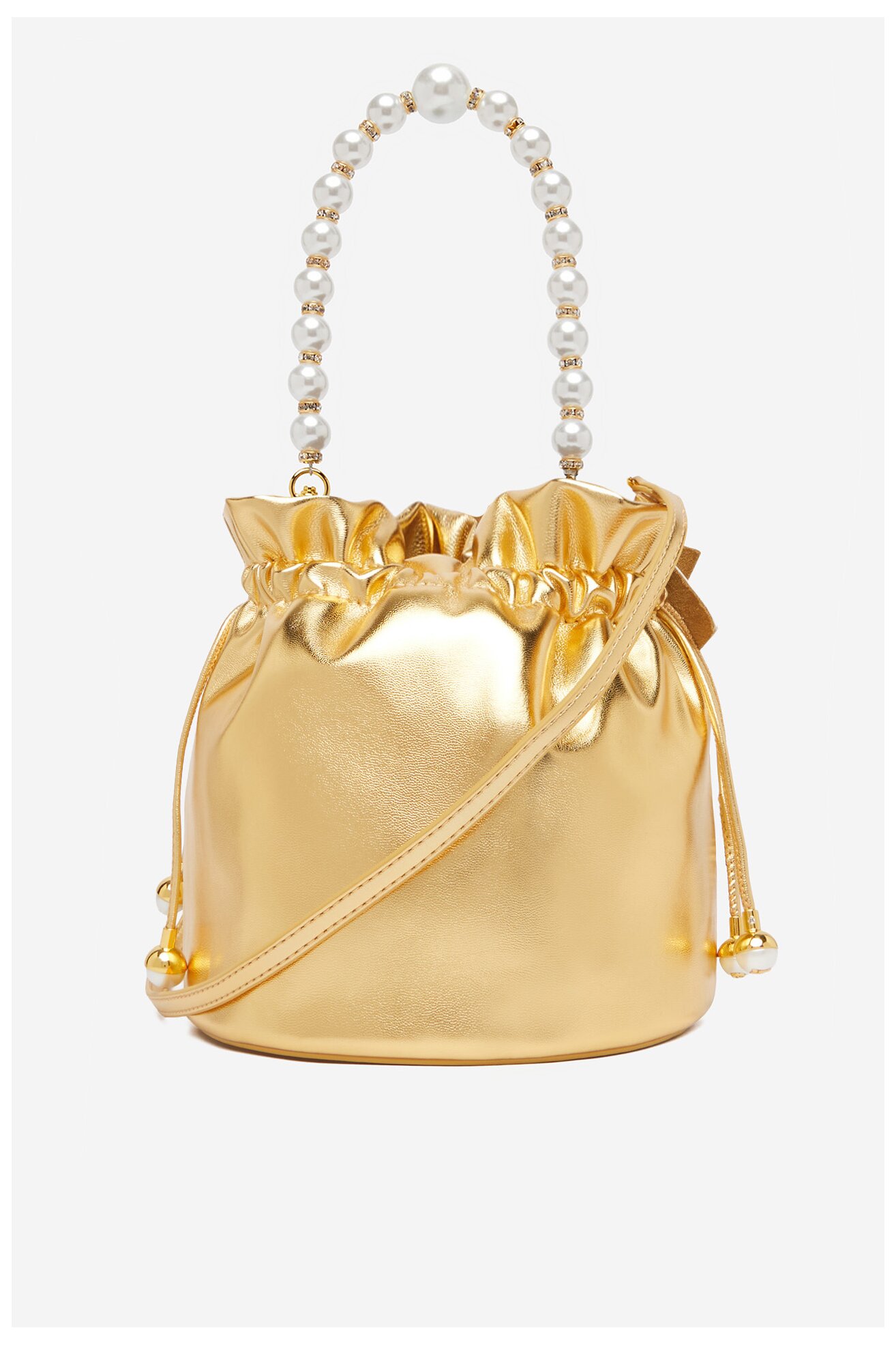 Сумка З Ремінцем Gino Rossi EO-ROSE-LA224-19454 ЗОЛОТИЙ