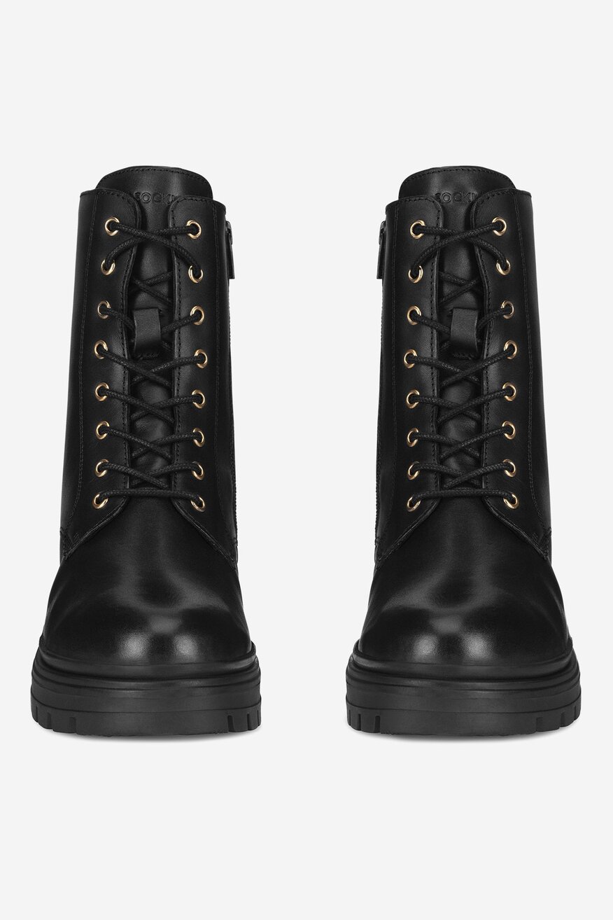 
                Šněrovací vyšší obuv Lasocki Young ČERNÁ - 5905588944645