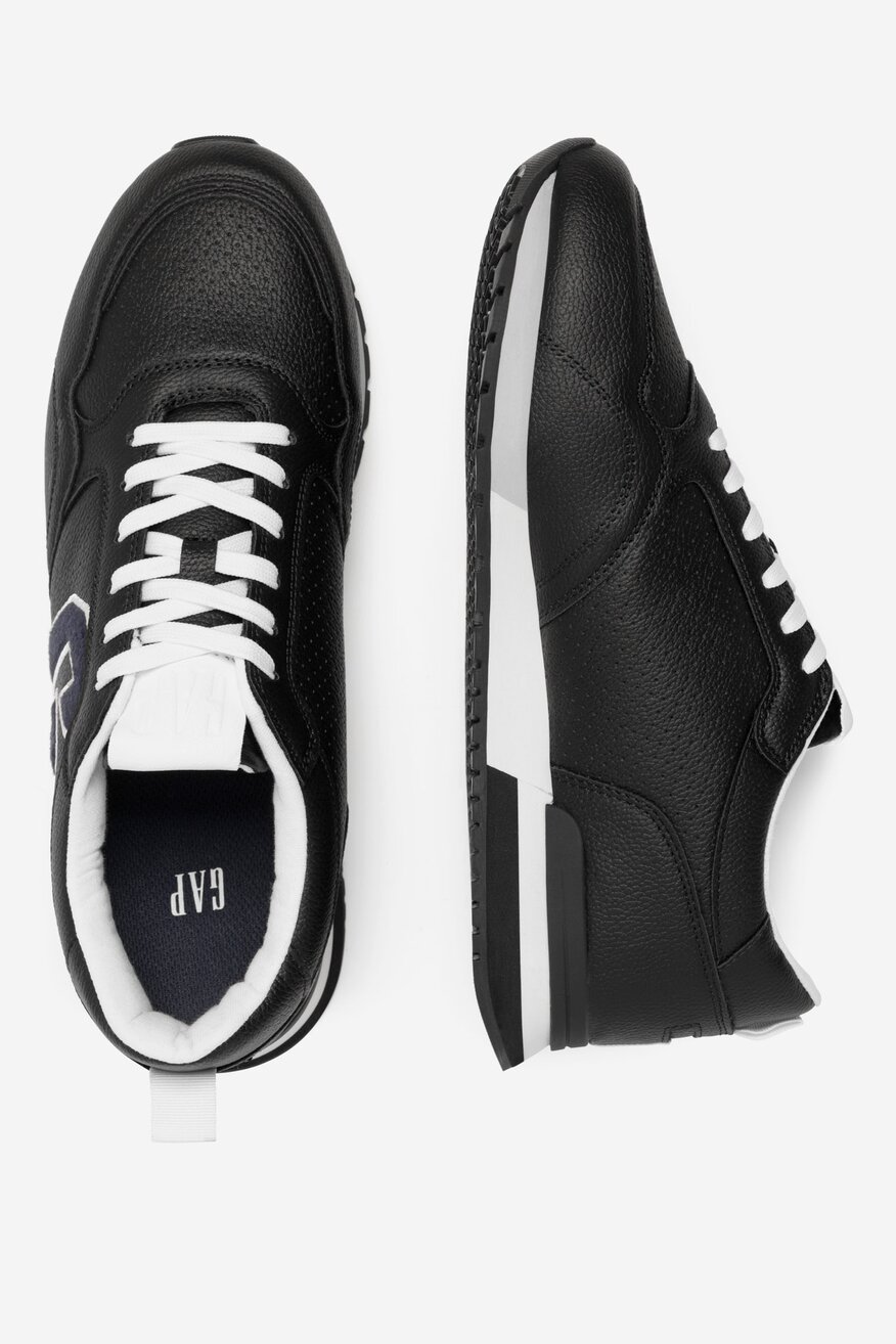 Obuwie sportowe GAP NEW YORK II GAF002F5SMBLCKGP Czarny - CCC.eu