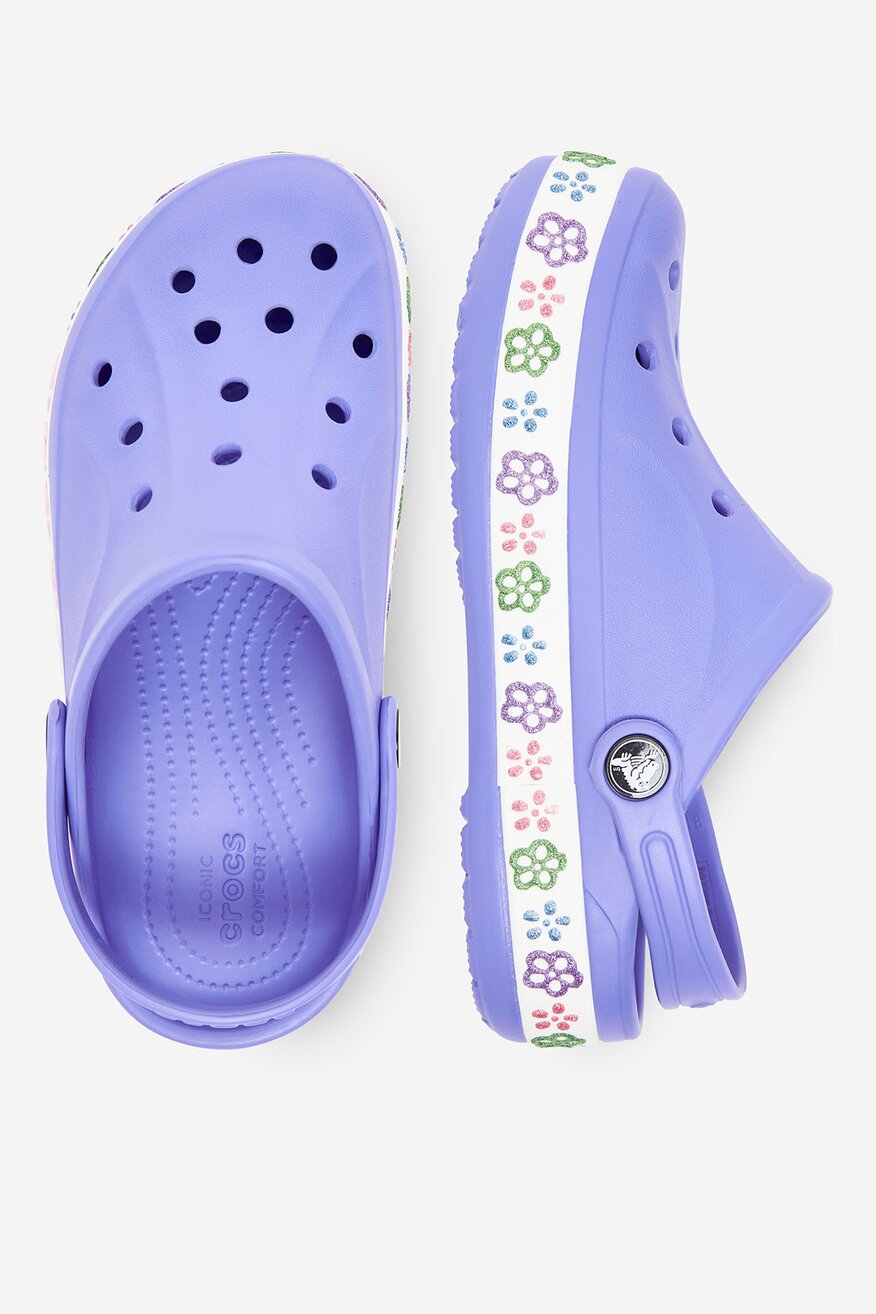 Plážové pantofle Crocs FIALOVÁ - 5904862338897