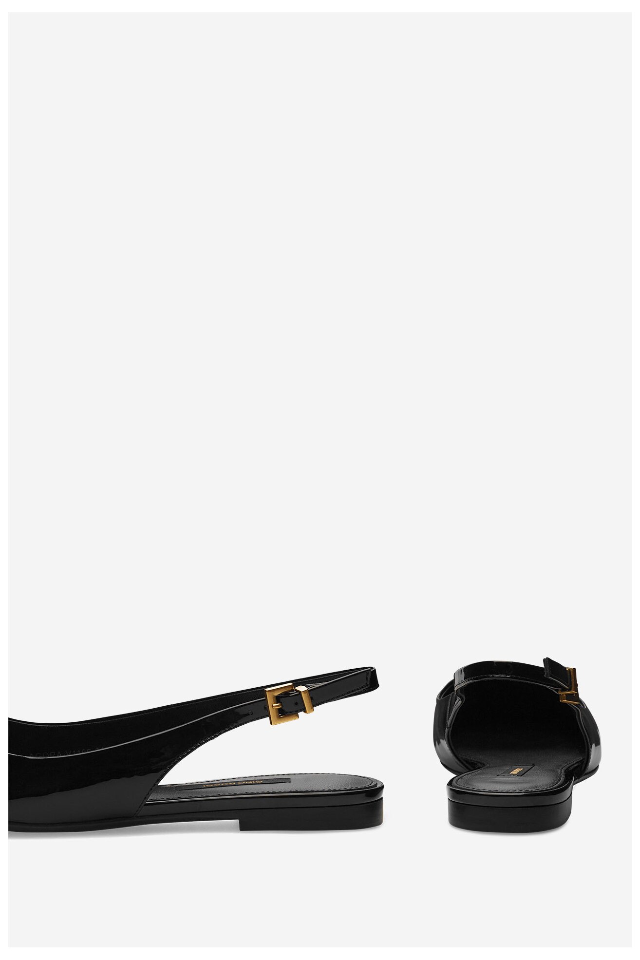 Baleriny Gino Rossi AGORA-V1166-011 Czarny