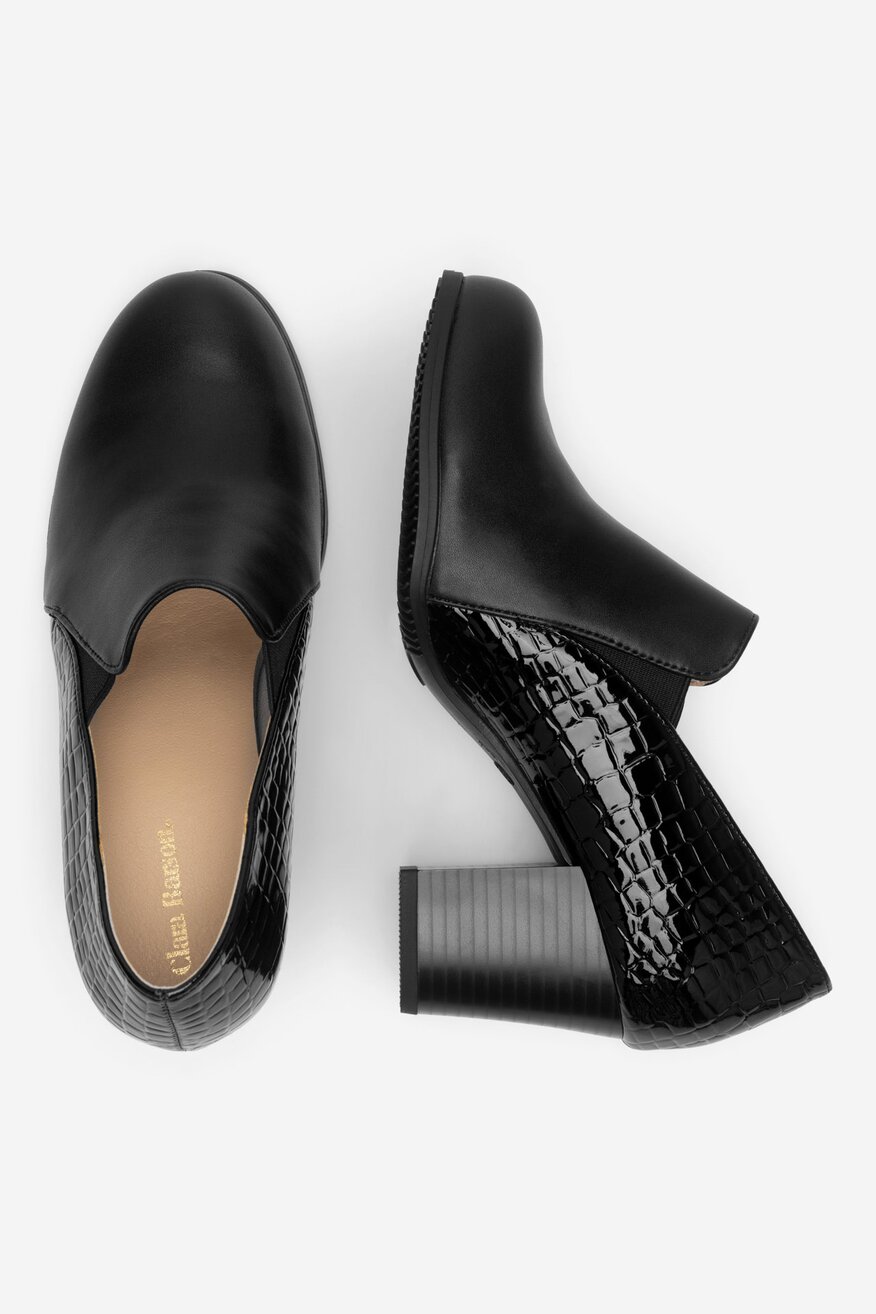 Clara Barson - Loafersy na obcasie - 5905588773412