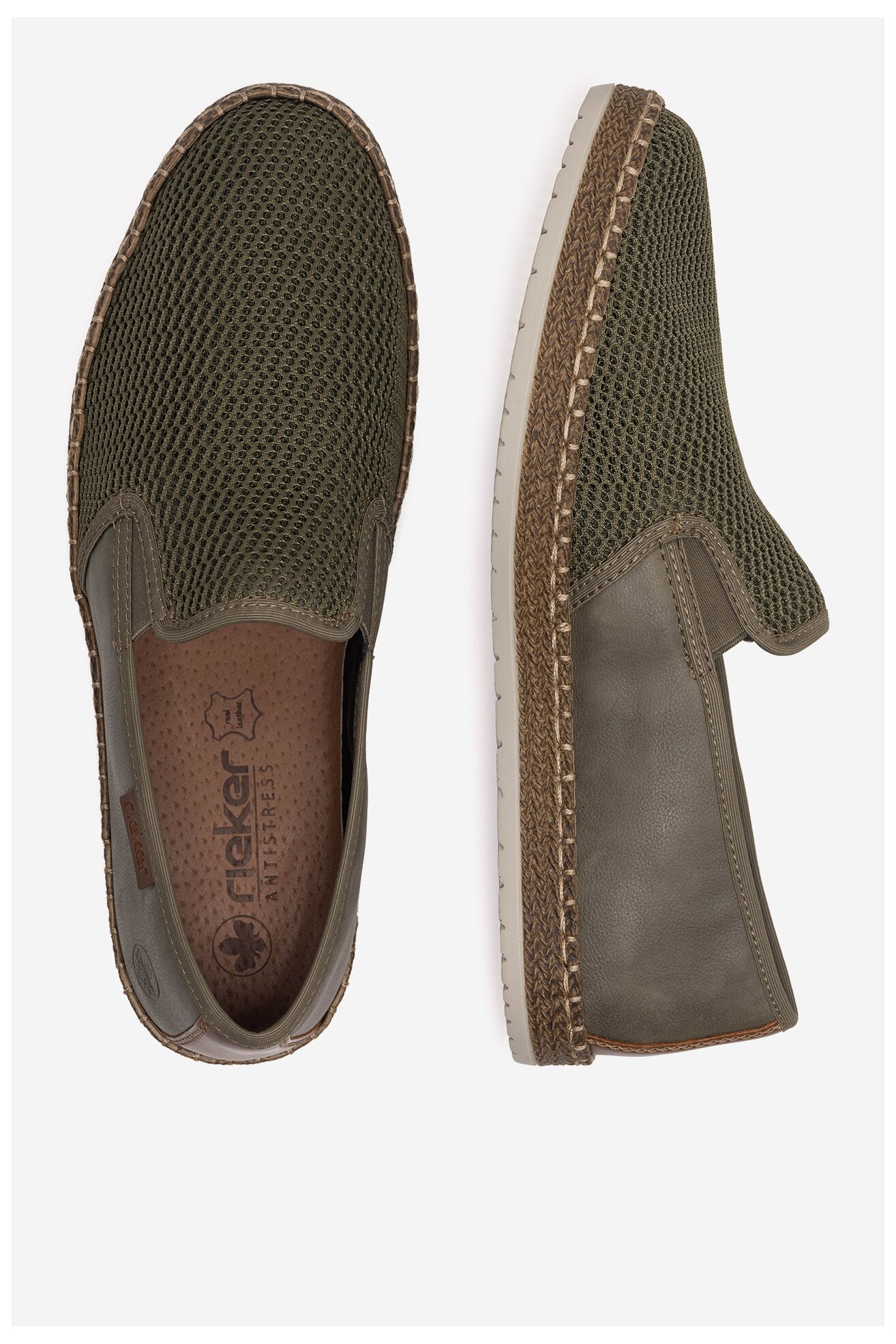 Eспадрили Rieker B5265-54 ЗЕЛЕН