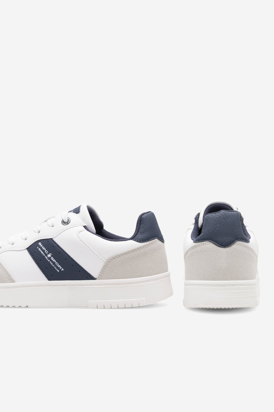 Sneakerși Beverly Hills Polo Club ALB - 5905588055204