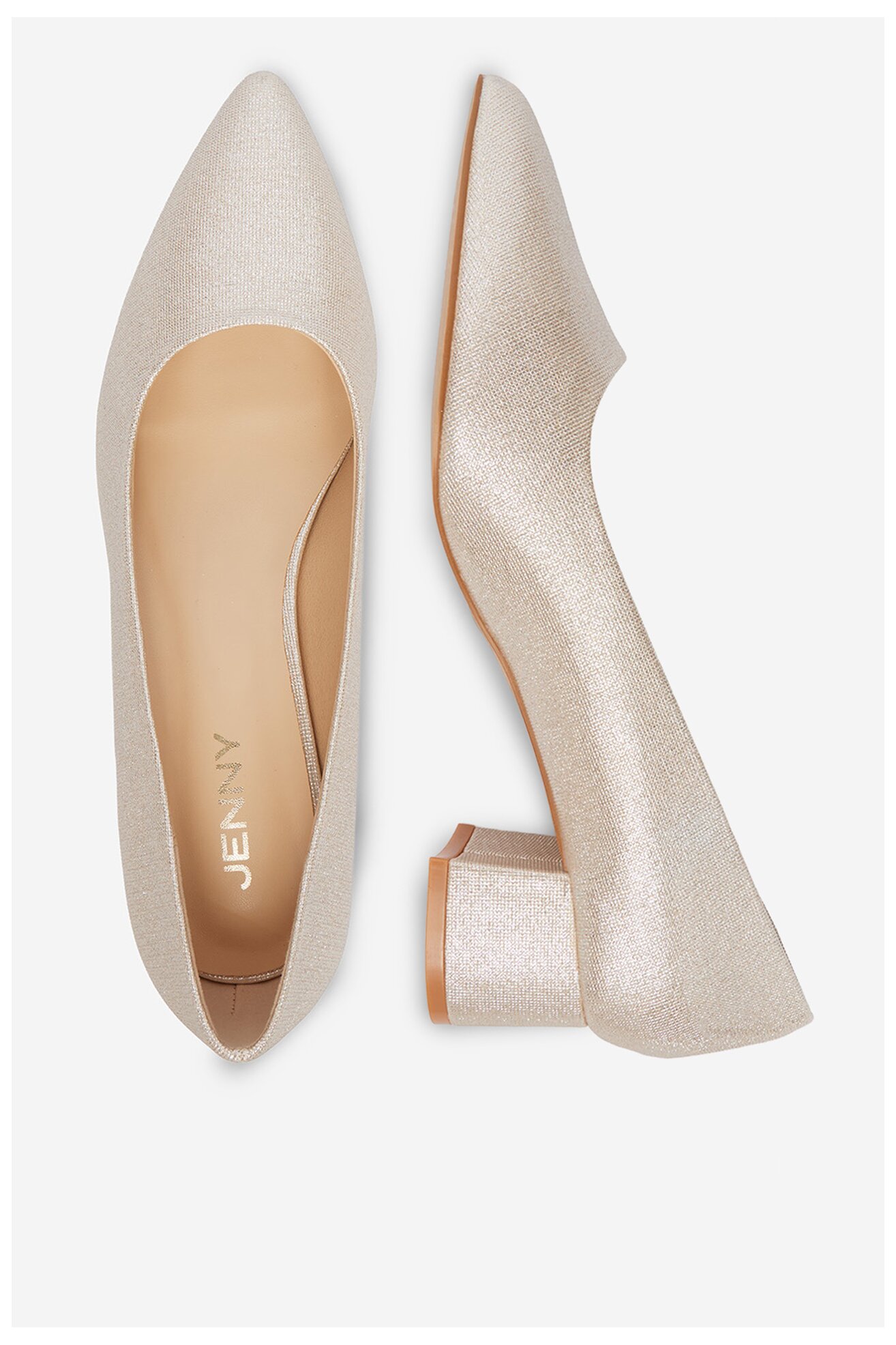 Czółenka Jenny CEO-W80012 Złoty