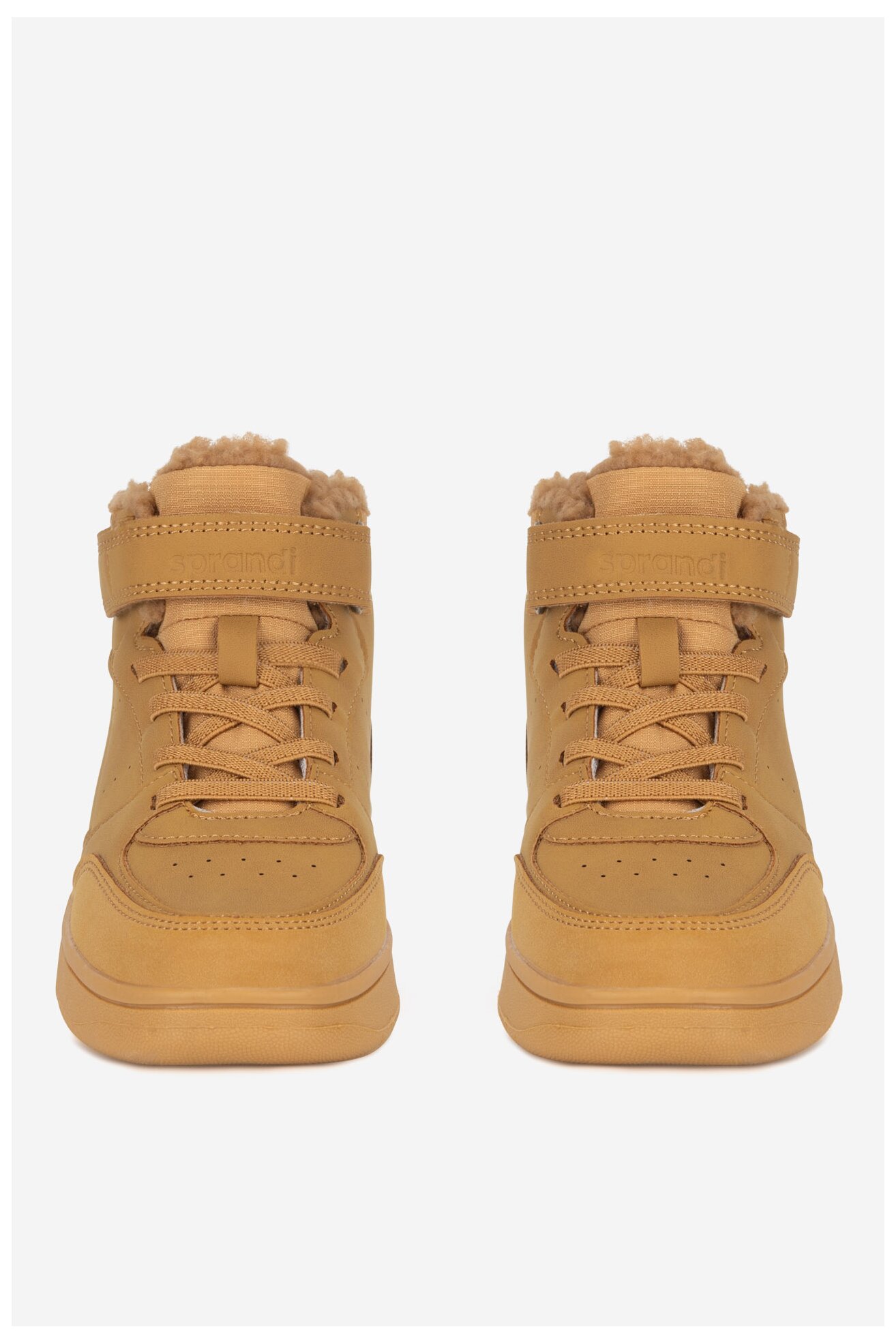 Trzewiki SPRANDI EARTH GEAR FURRY FUR CP40-21622Z Camel