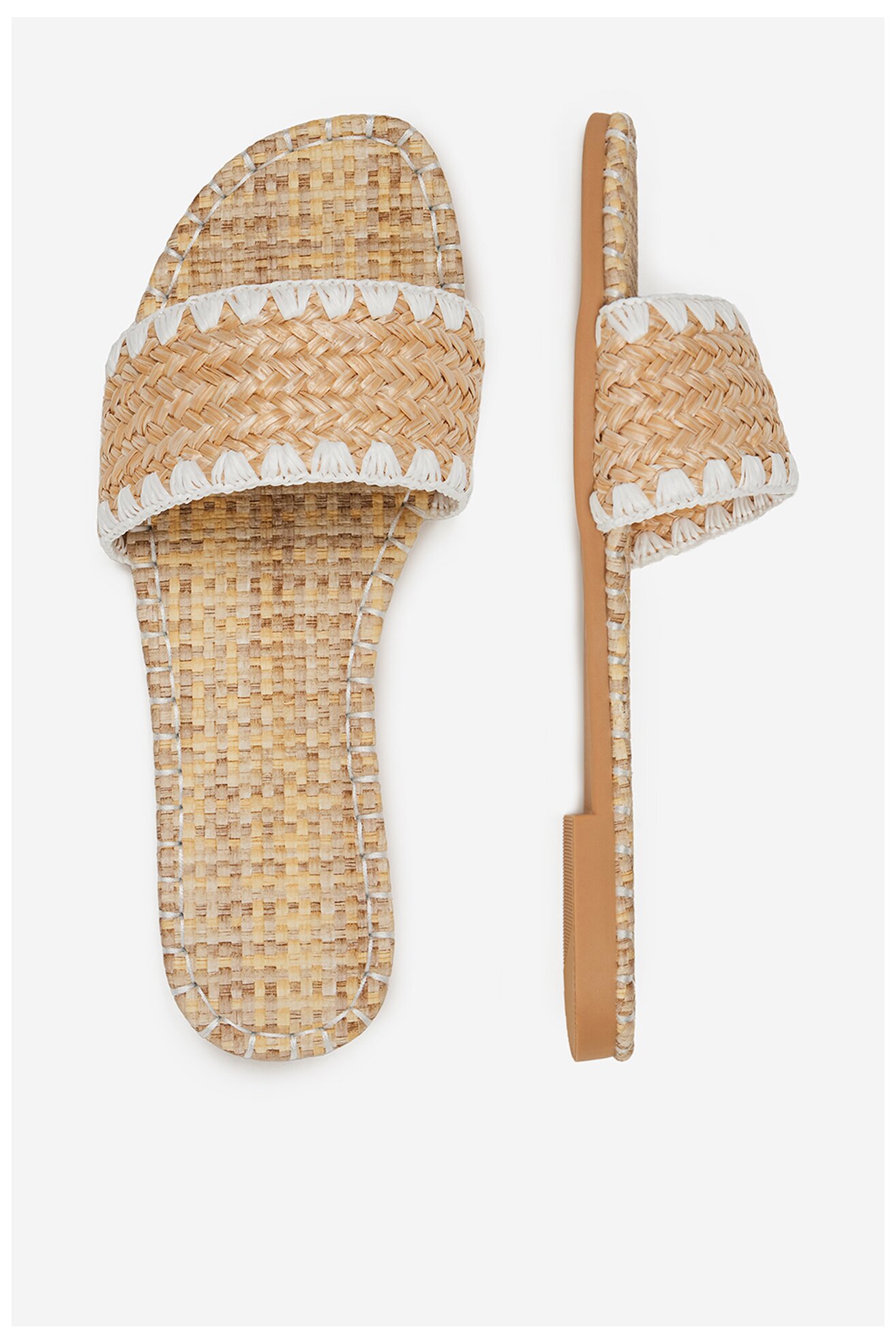 Șlapi DeeZee BP6097-5 ALB