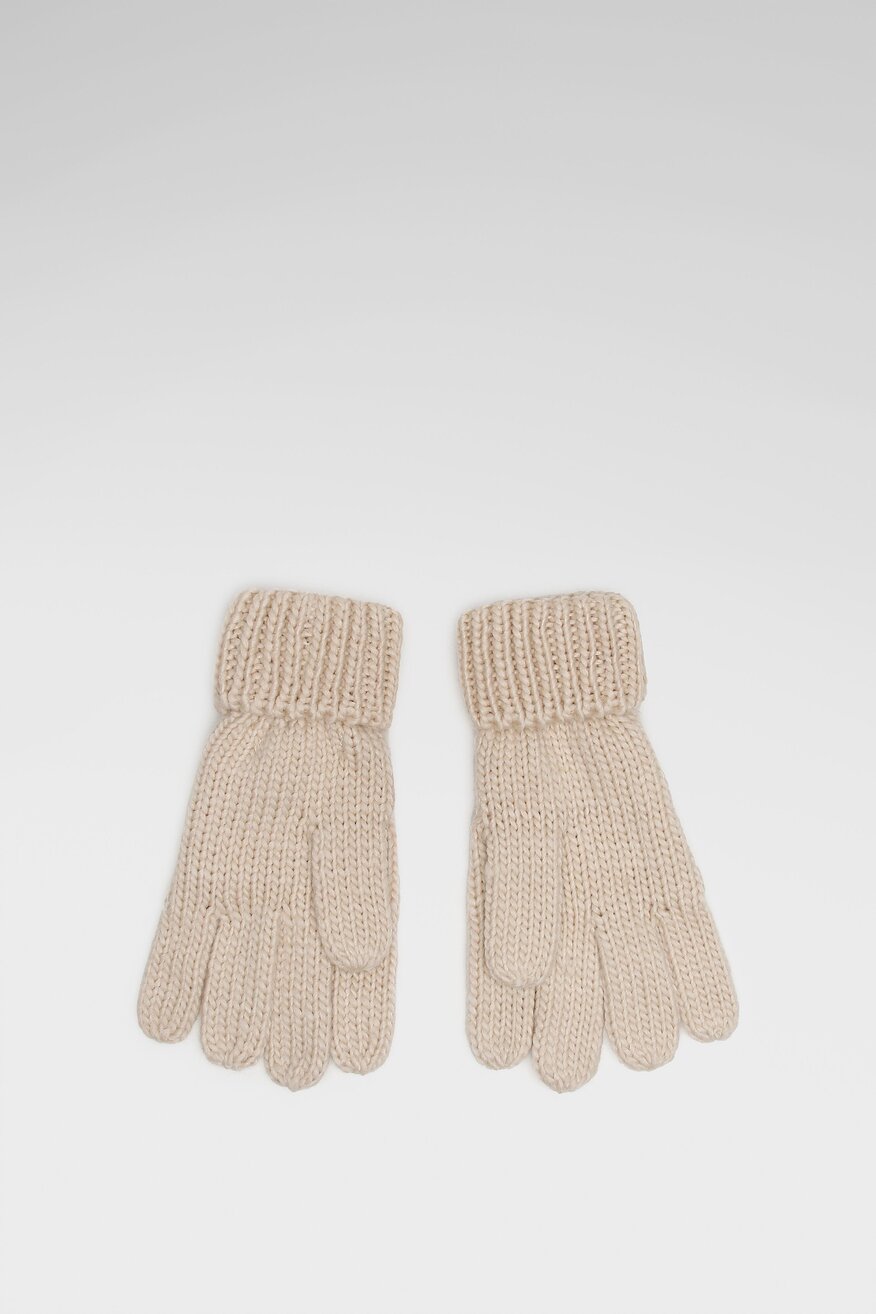 
                ACCCESSORIES - Rękawiczki dziecięce beżowe - 5903698899169