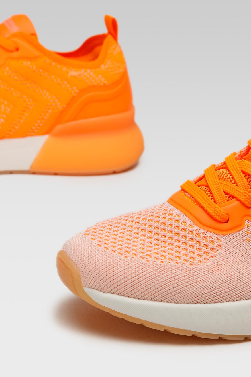 
                Sprandi - Obuwie sportowe neonowe pomarańczowe - 5904248306281