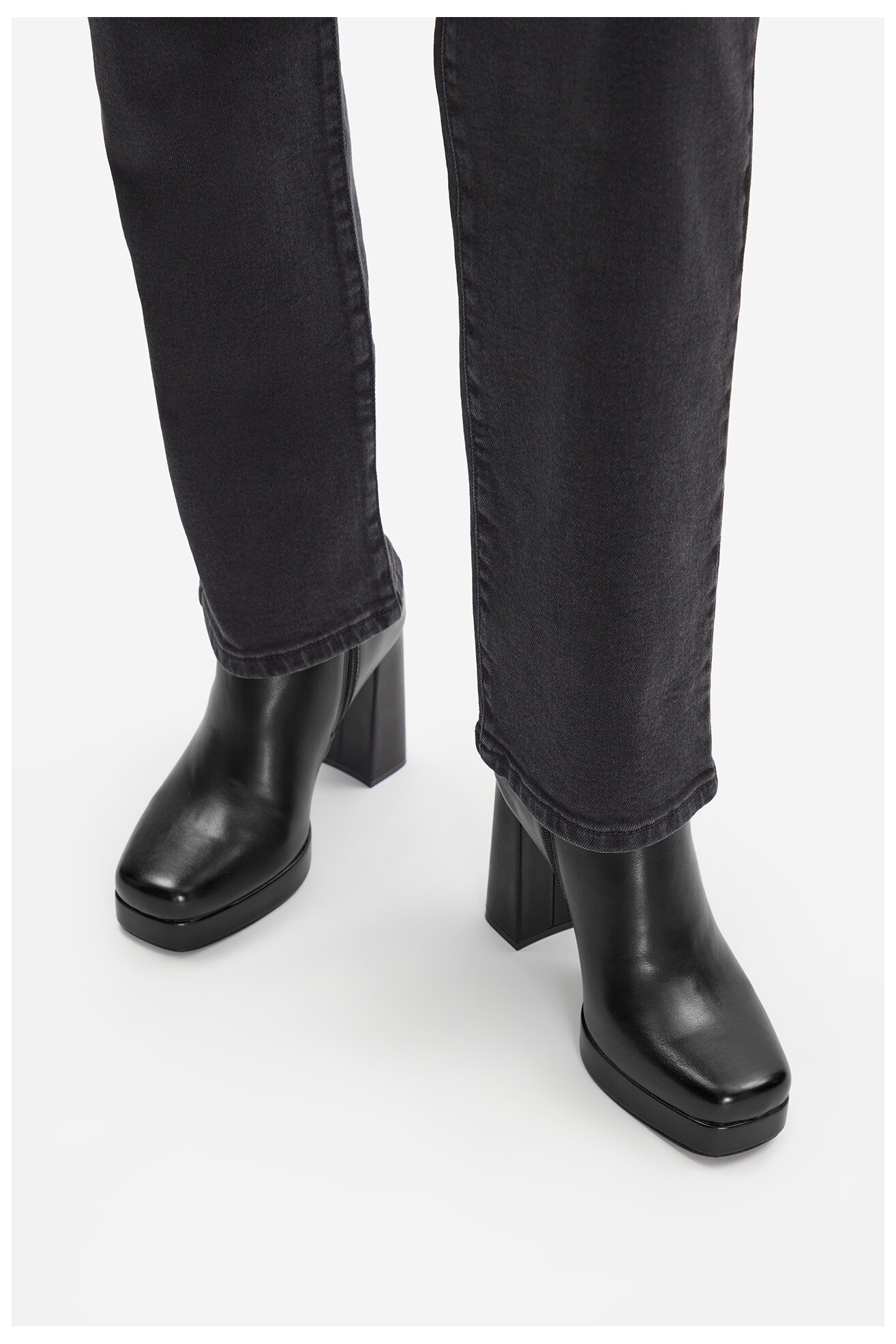 Kratke čizme Jenny CEO-HY7617-1 CRNA