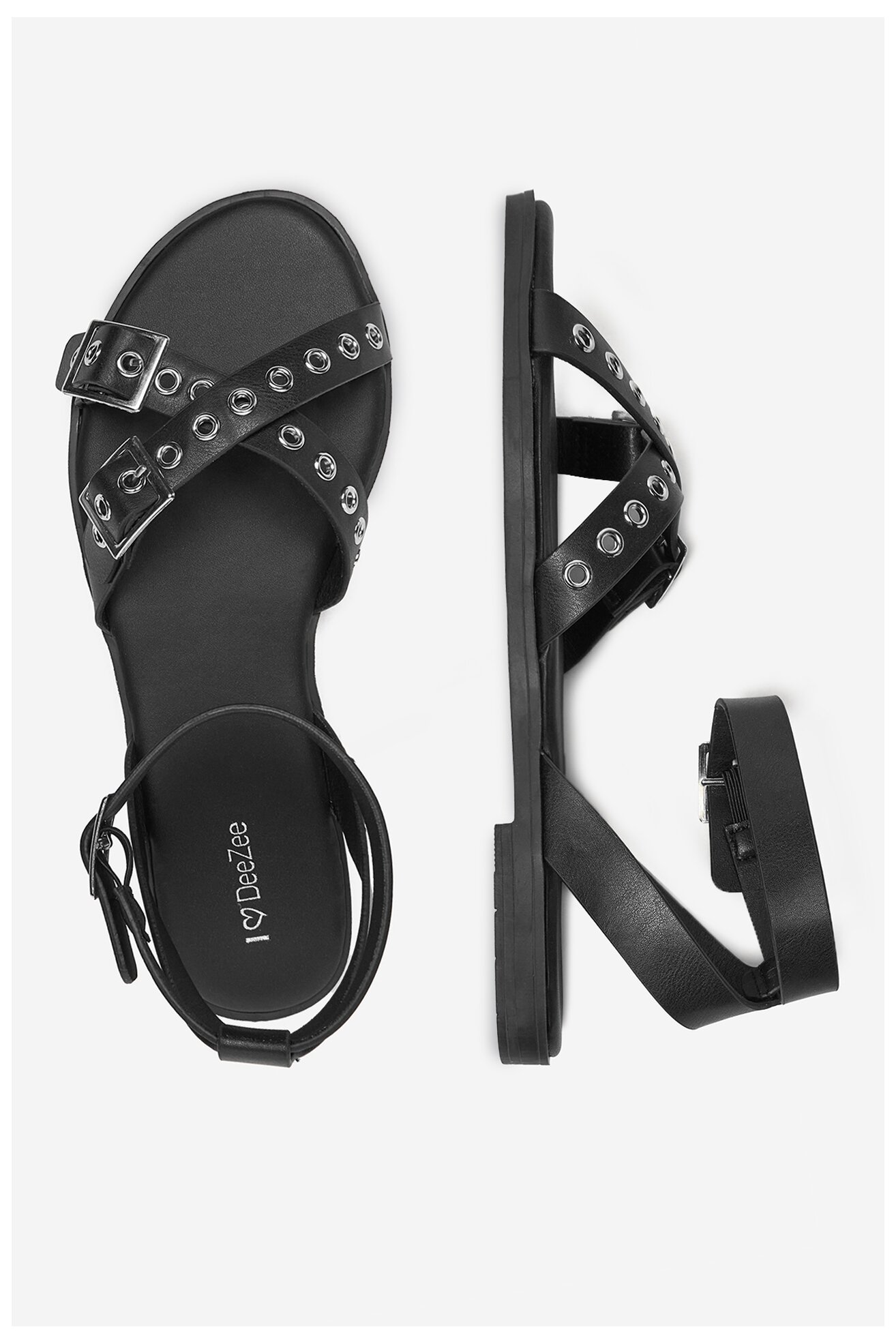 Sandały DeeZee MT3150-25S08 Czarny