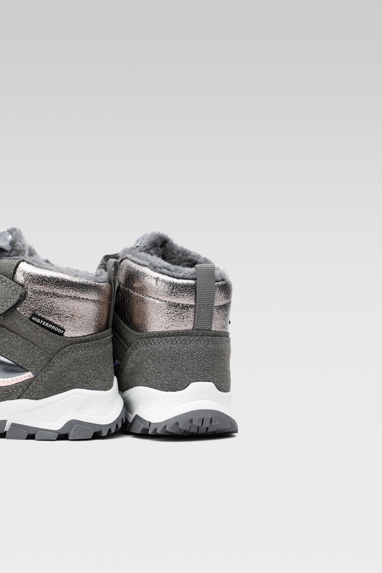 Trzewiki SPRANDI EARTH GEAR CP86-22852 Srebrny