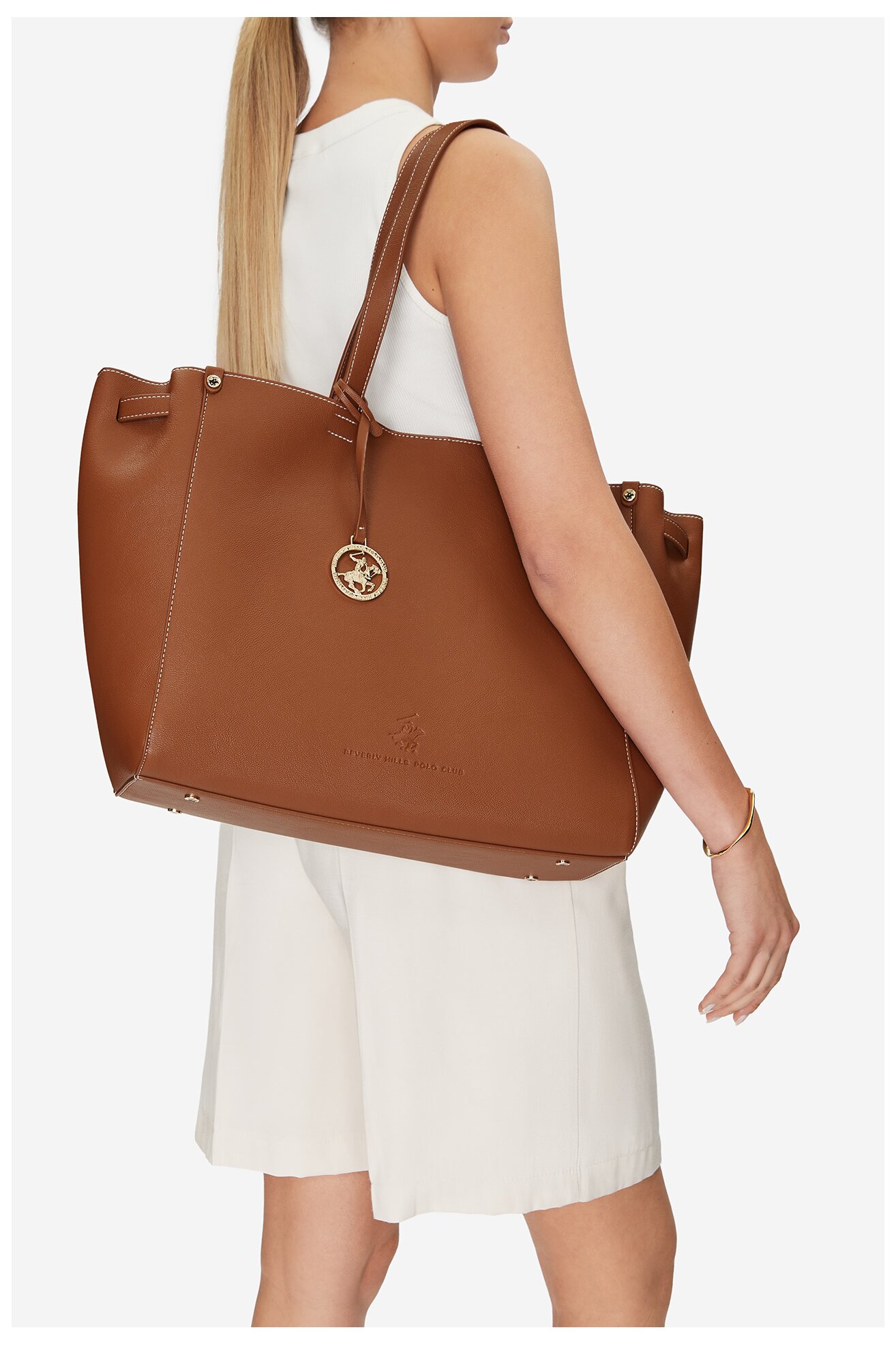 Kézitáska Beverly Hills Polo Club BHPC-S-005-07 CAMEL