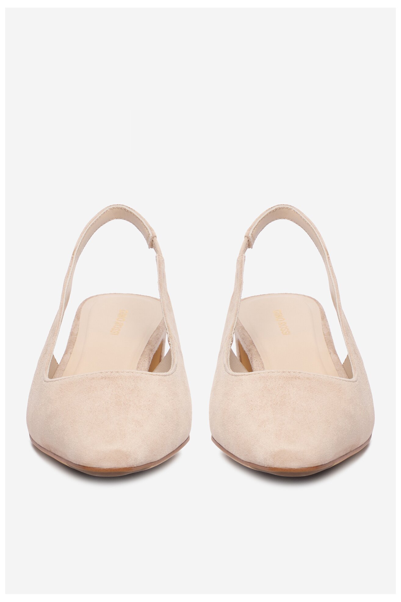 Czółenka Gino Rossi EO-GL69-280-1 Beżowy