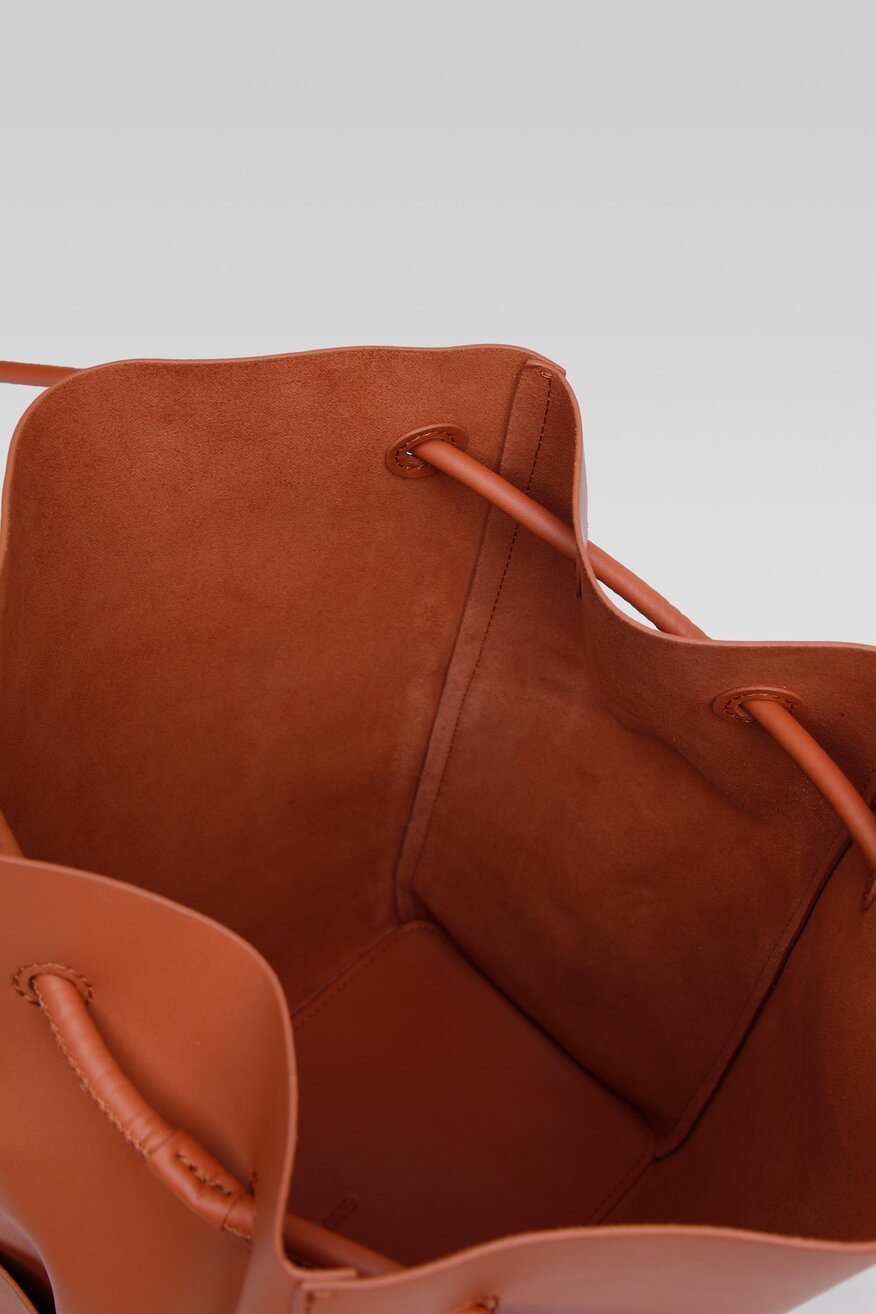 
                Gino Rossi - Torebka na ramię skórzane brązowe - 5904248186456