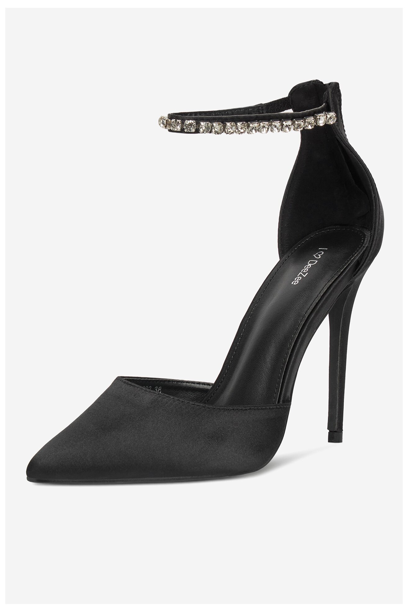 Pantofi cu toc DeeZee HT92931-A232 NEGRU