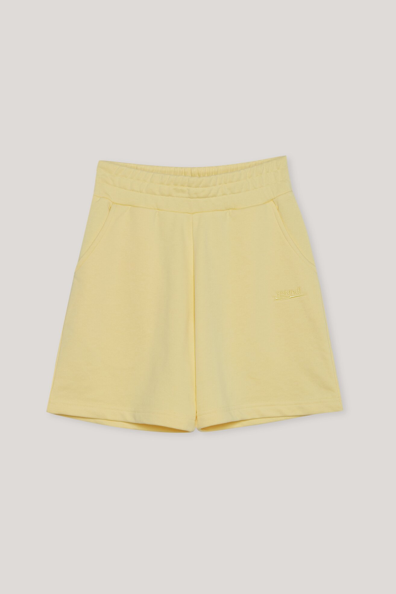 Spodenki Sprandi SS21-SHD003 Żółty