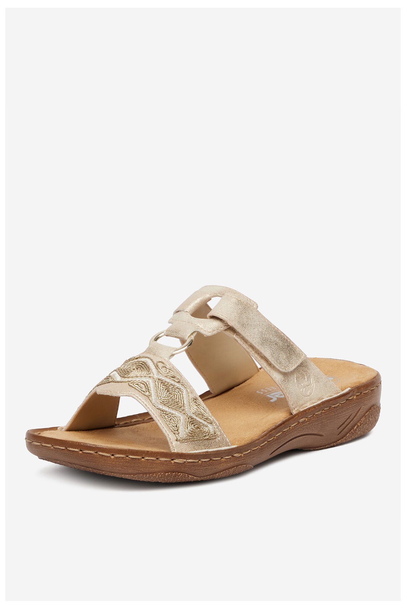 Джапанки Rieker CEO-V2864-60 ЗЛАТИСТ