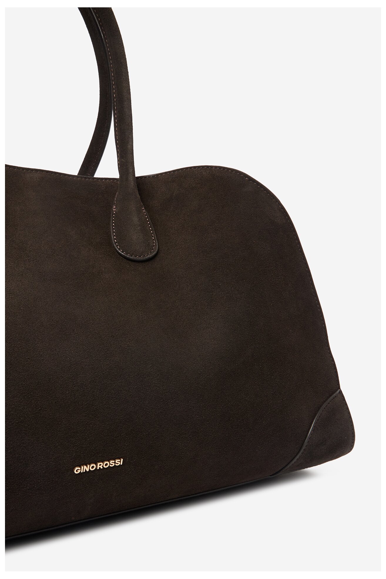 Сумка З Ремінцем Gino Rossi EO-LAURA-LA224-19139 ТЕМНО-КОРИЧНЕВИЙ