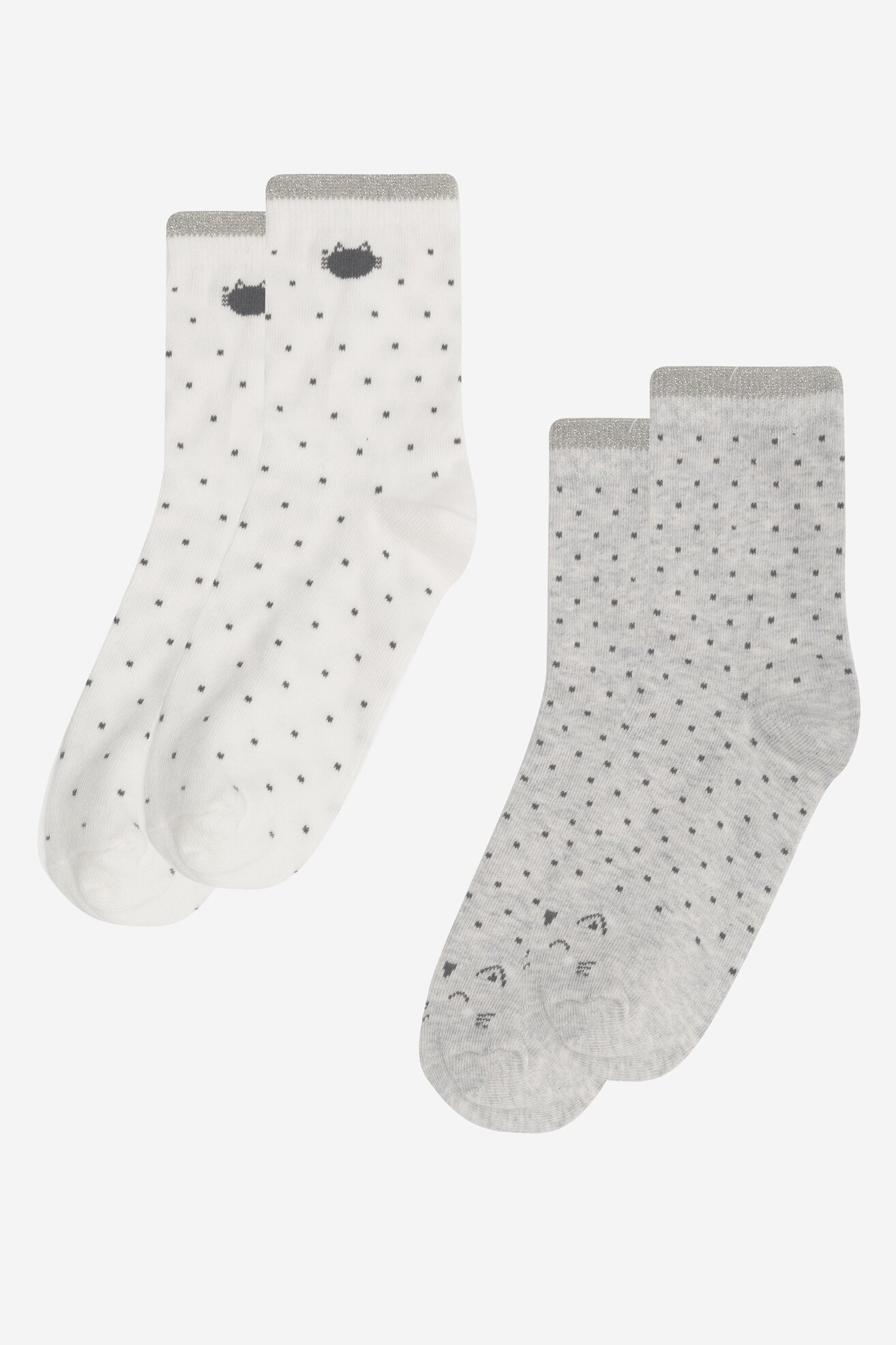 Skarpetki Nelli Blu 7KB-003-AW23 (2-PACK) Szary