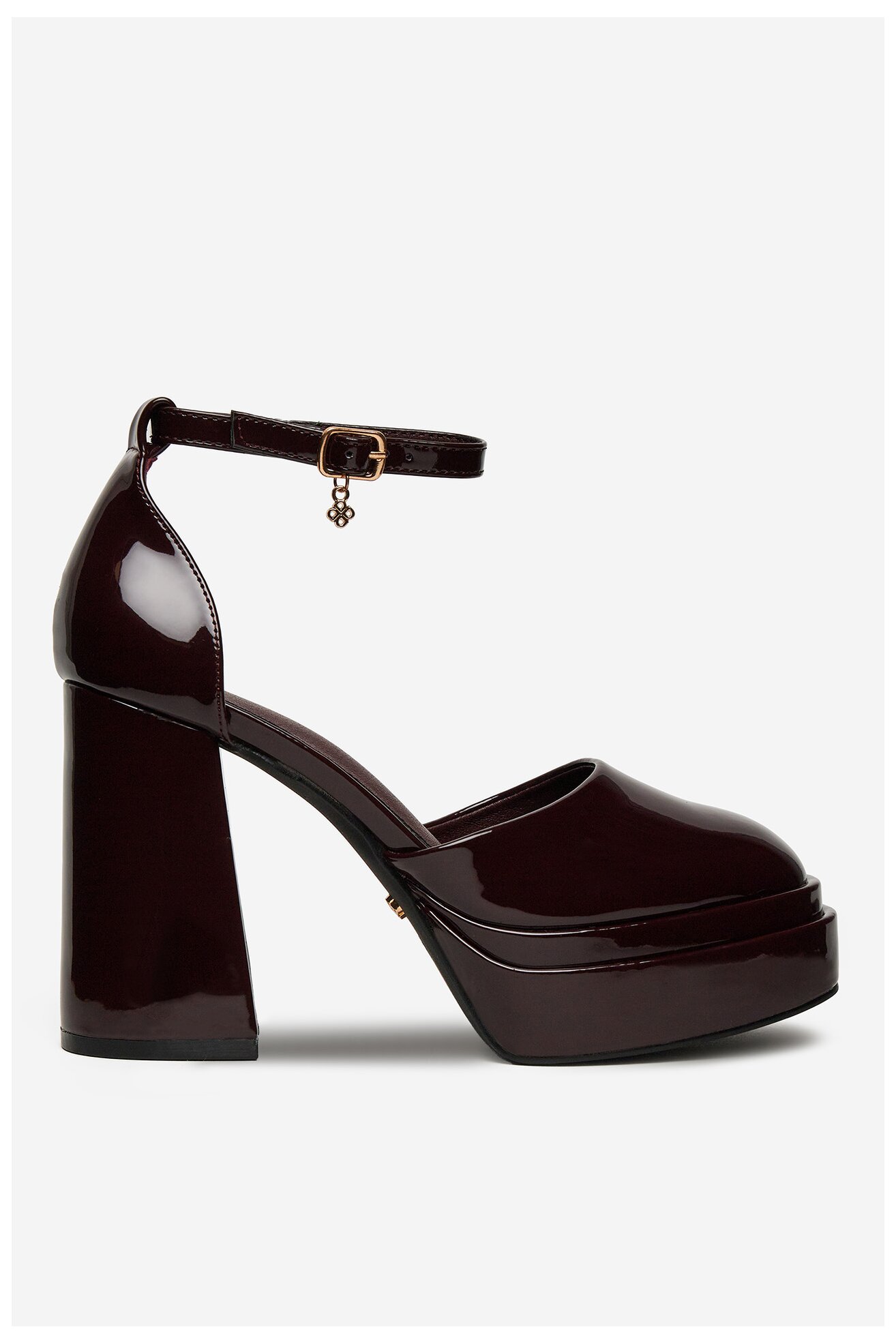 Czółenka DeeZee LW85478-6 Bordowy