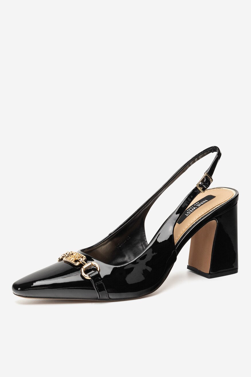 Pantofi cu toc NINE WEST NEGRU - 5906751031445