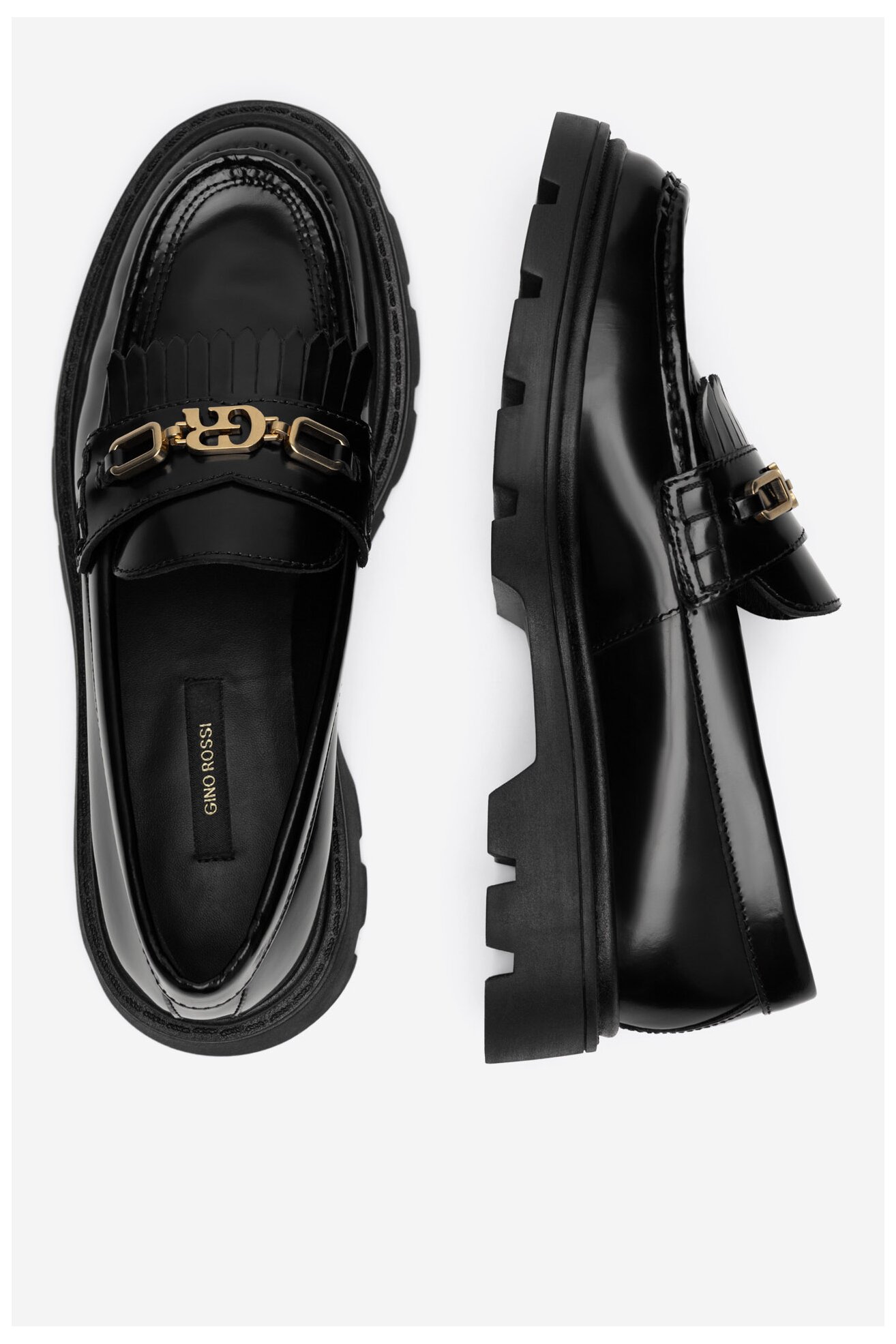 Мокасини Gino Rossi MALA-115991 ЧЕРЕН