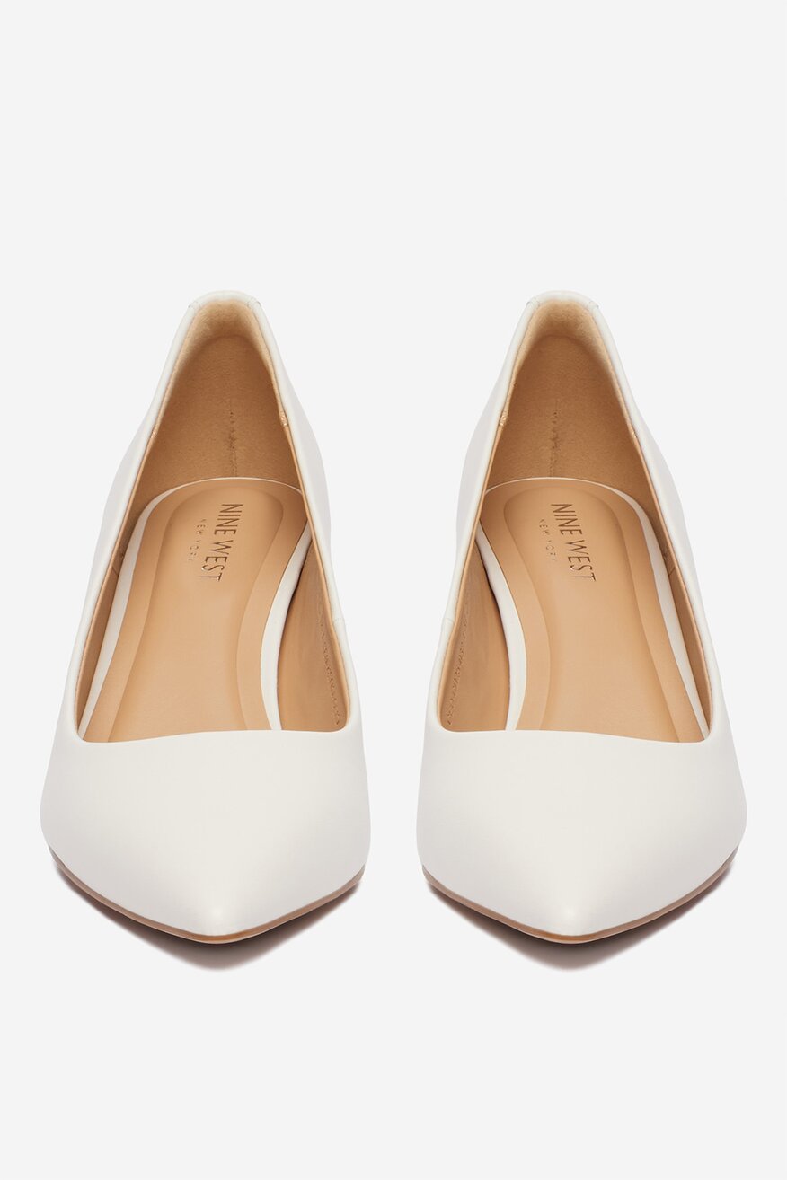 
                Елегантни обувки NINE WEST БЯЛ - 5906751934630