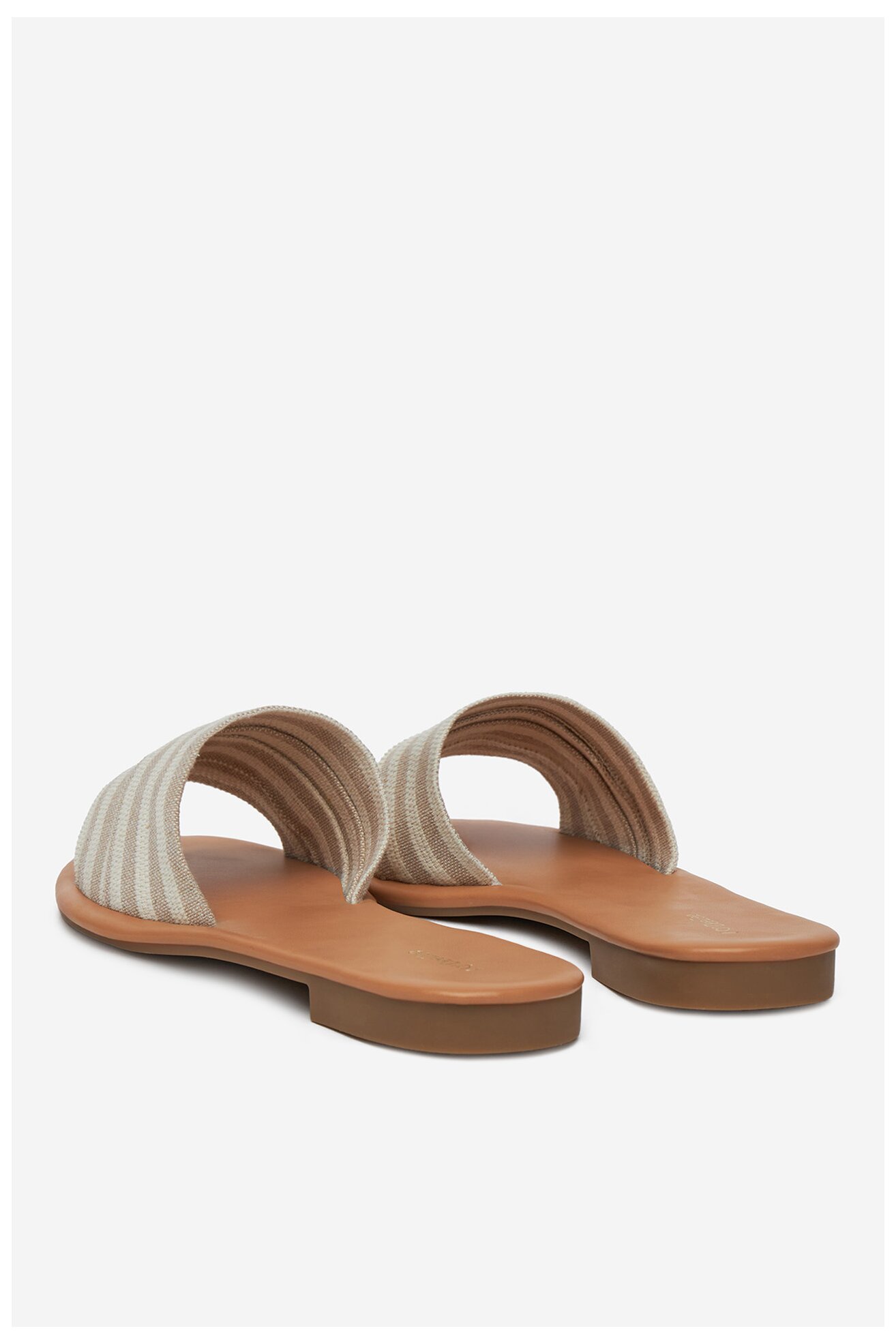 Klapki DeeZee XHS962-1 Beżowy