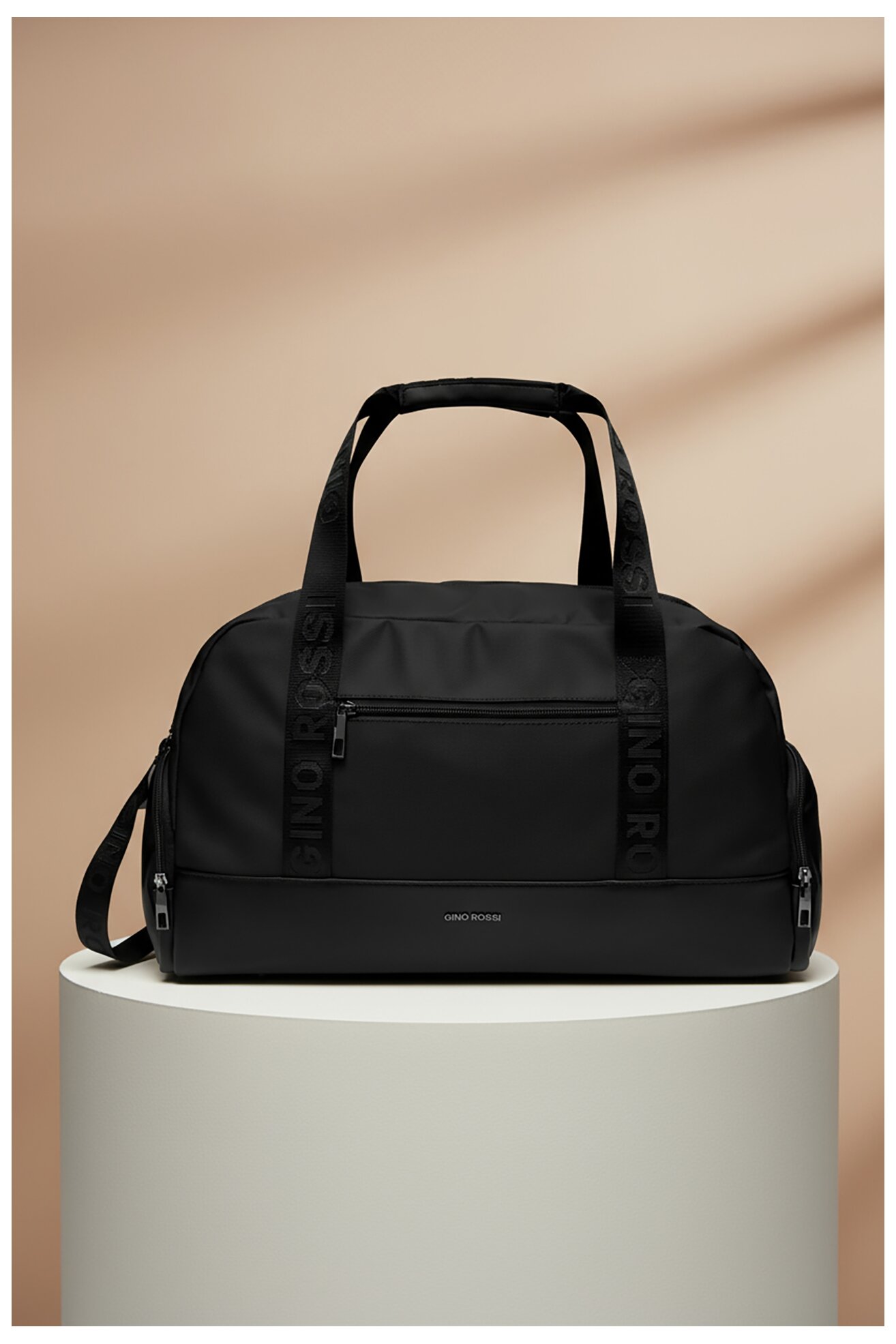 Utazó táska Gino Rossi C-GIN-E-004-05 FEKETE