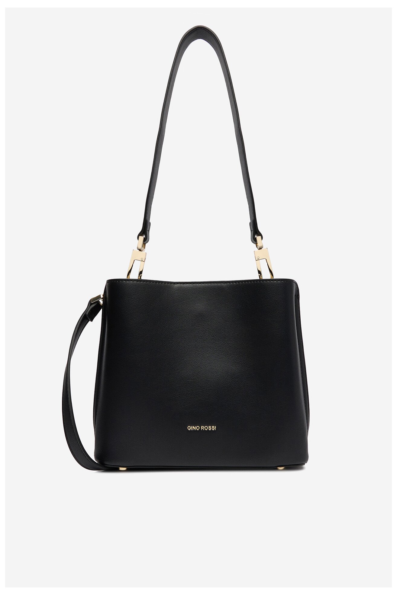 Сумка З Ремінцем Gino Rossi EO-LX10291 ЧОРНИЙ