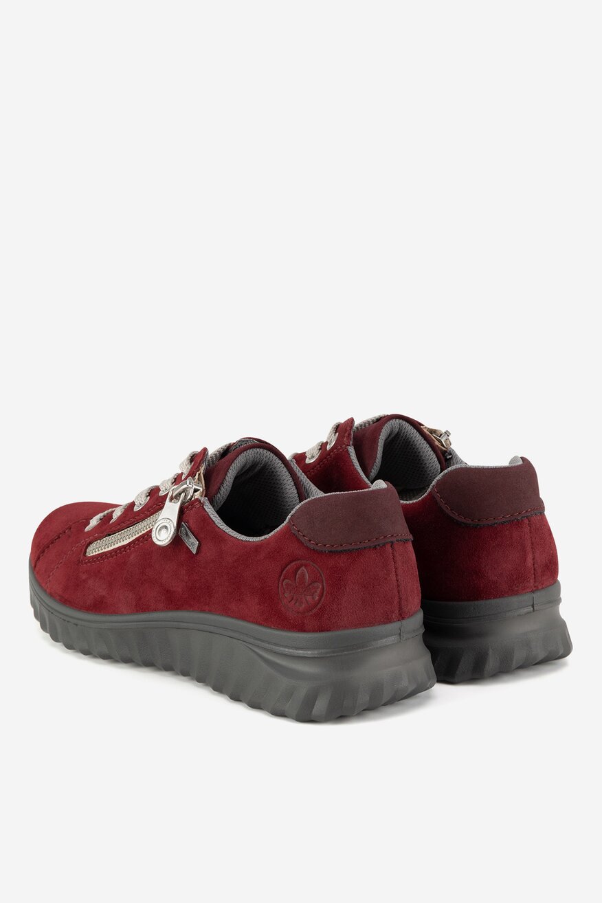 Rieker - Sneakersy zamszowe - 5903419551178