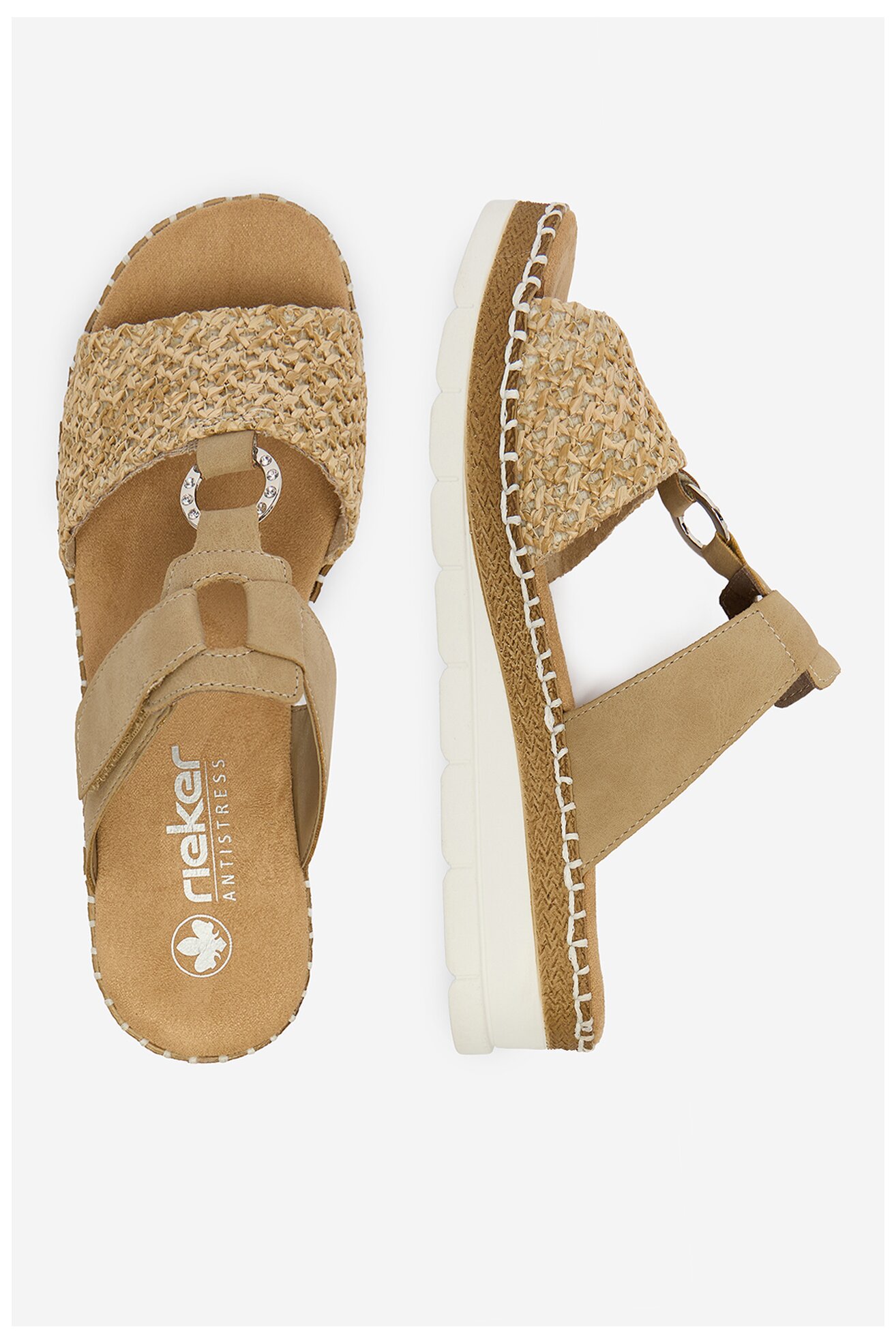 Джапанки Rieker CEO-V1243-60 БЕЖОВ