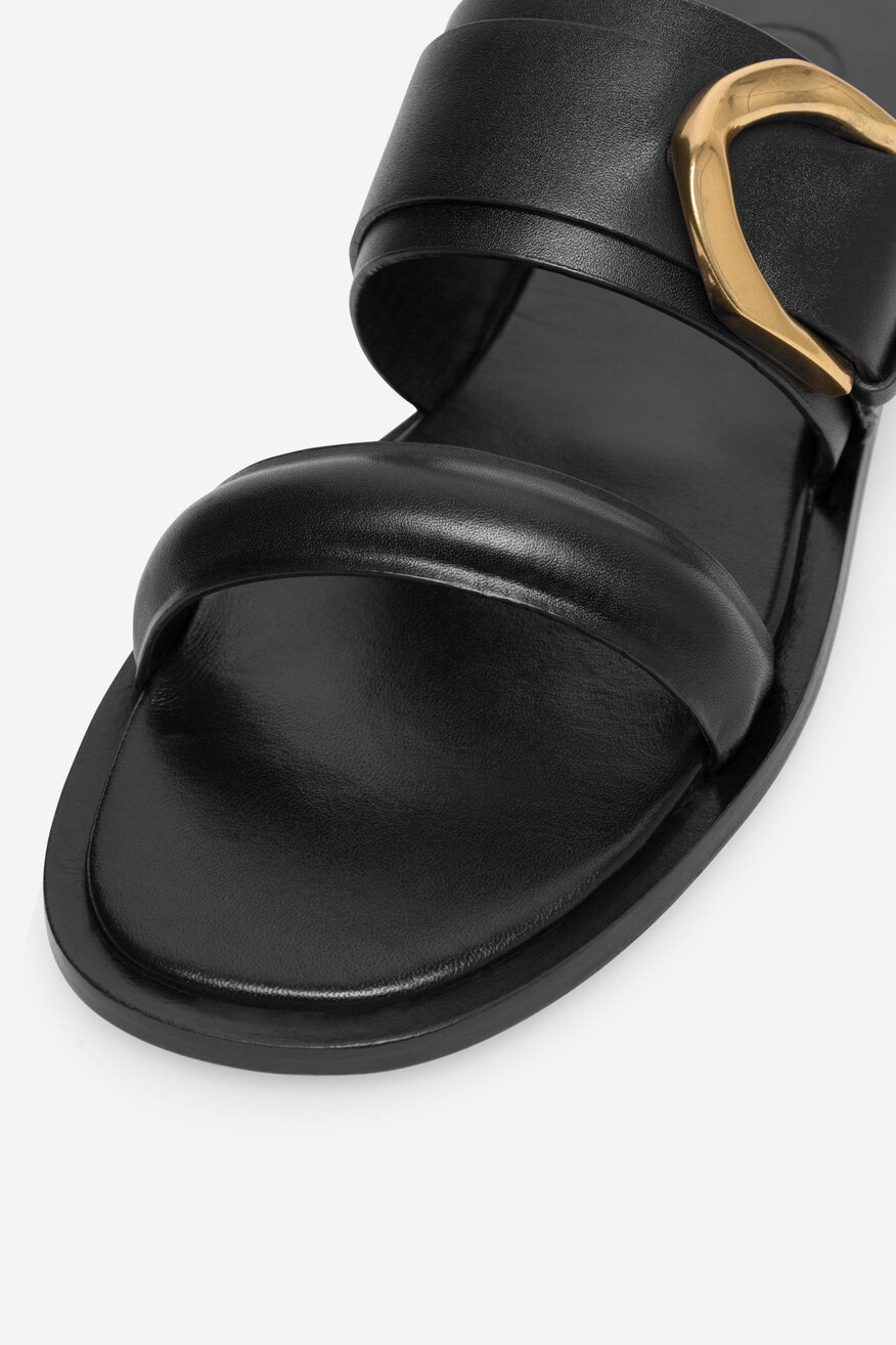 
                Gino Rossi - Skórzane klapki - 5905588344322