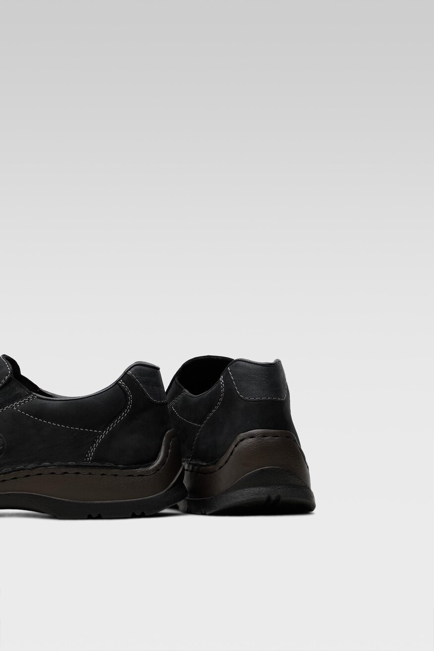 Rieker - Półbuty skórzane - 5904248894177