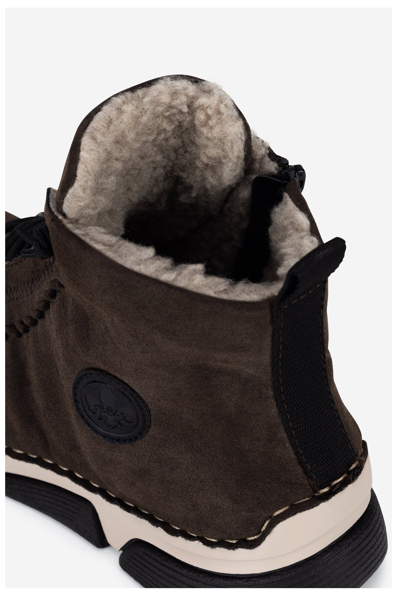 Боти Rieker 45912-25 ТЪМНОКАФЯВ